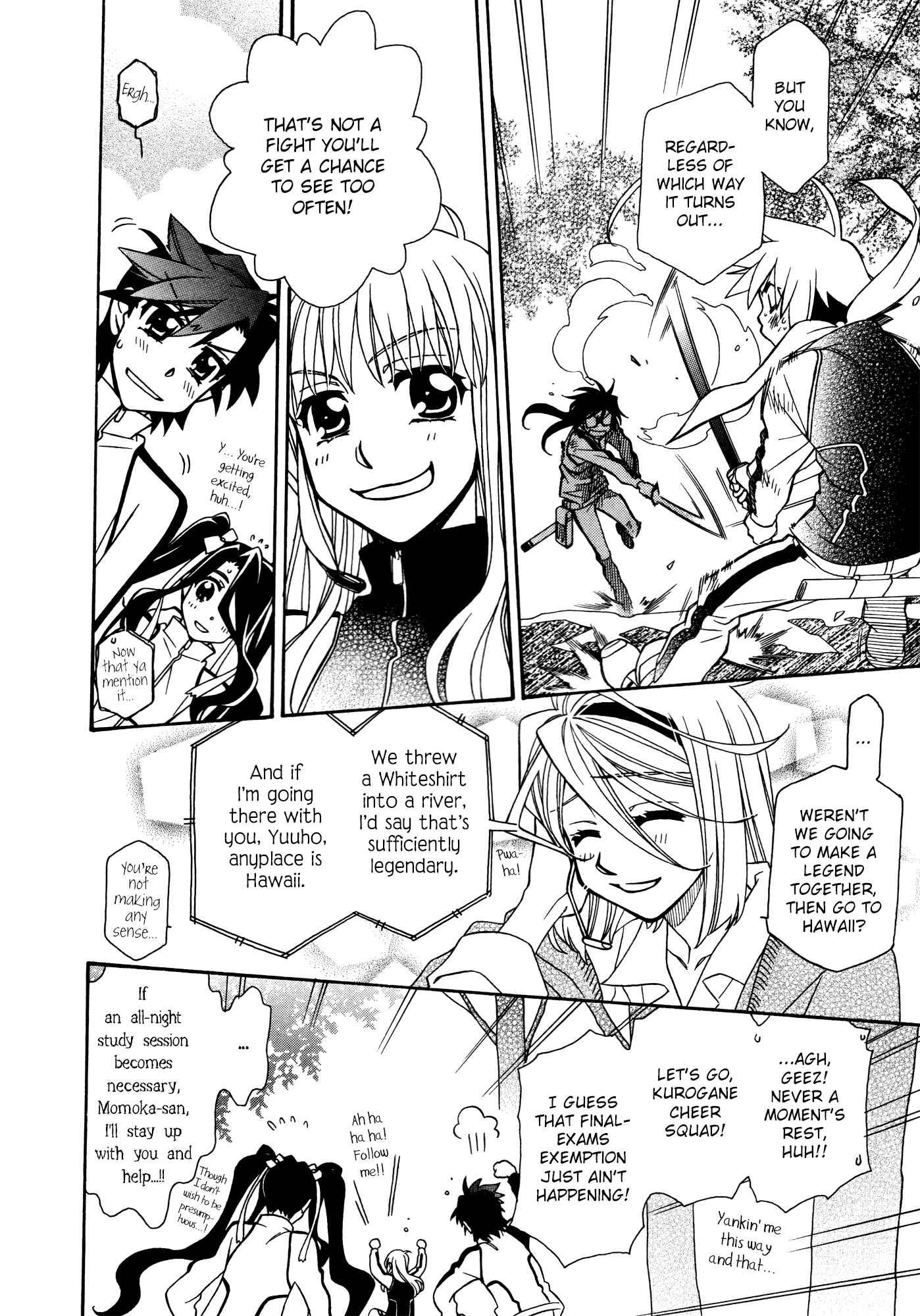 Page 12 Chapter 70 Hayate x Blade