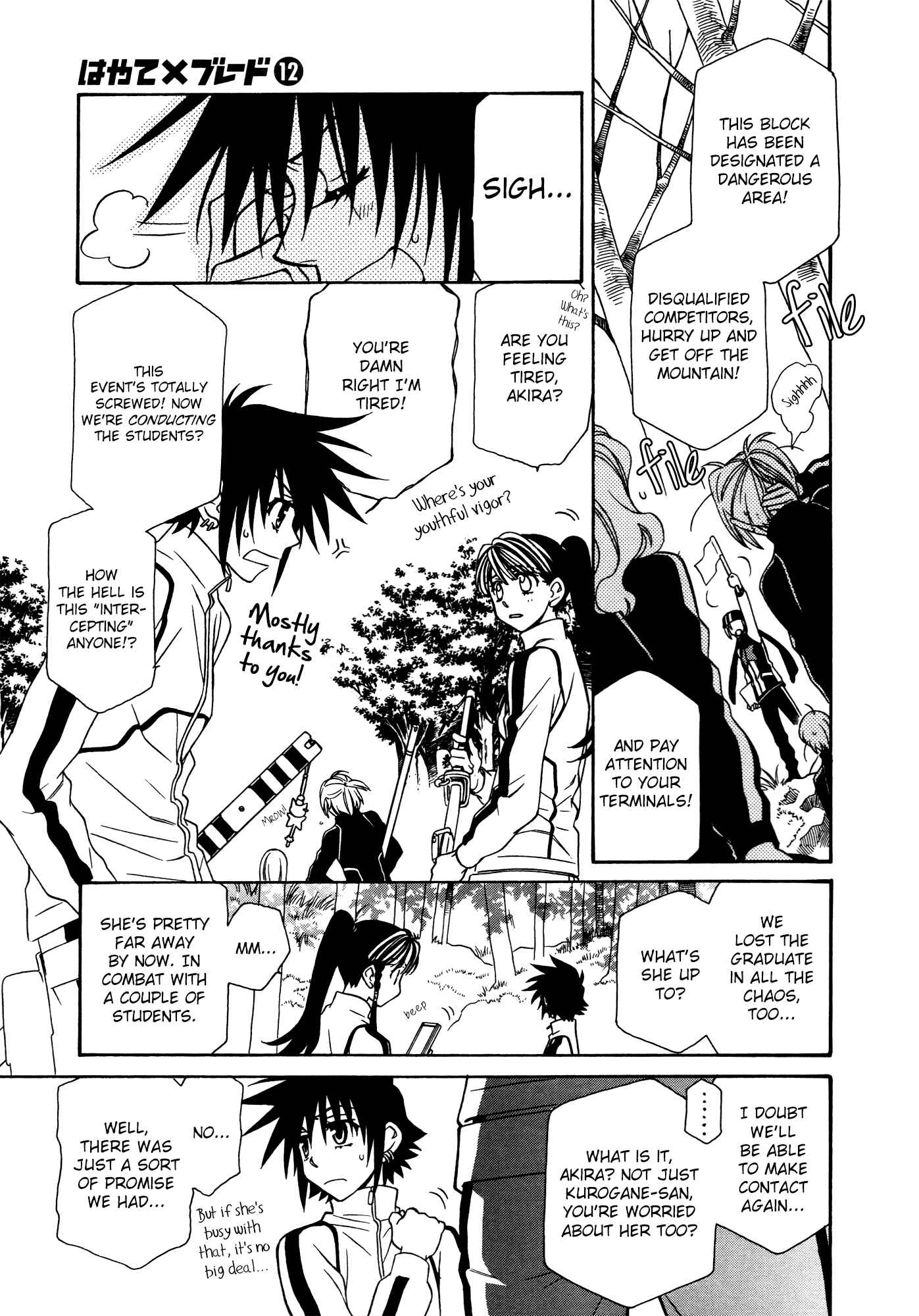 Page 13 Chapter 70 Hayate x Blade