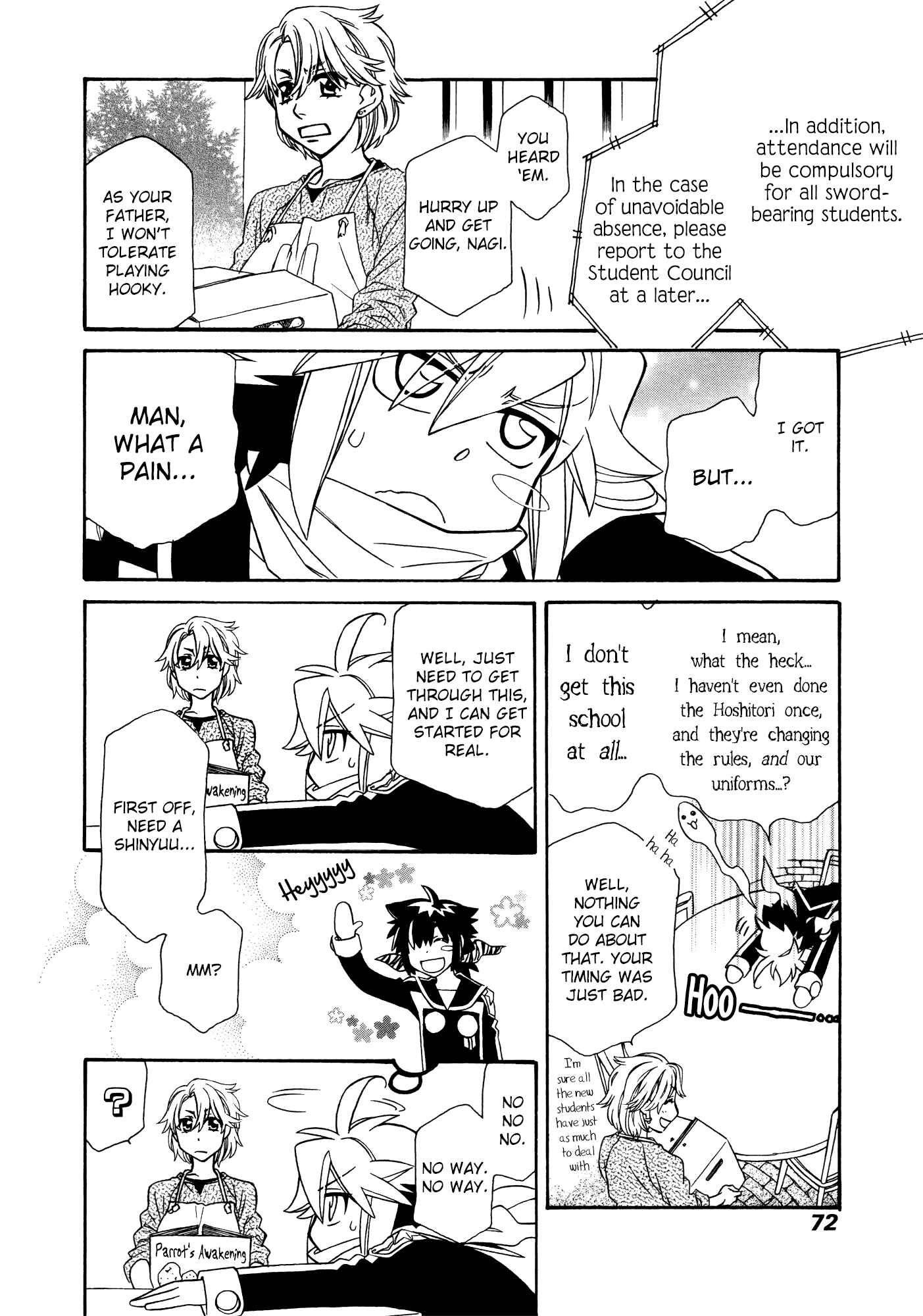 Page 16 Chapter 85 Hayate x Blade
