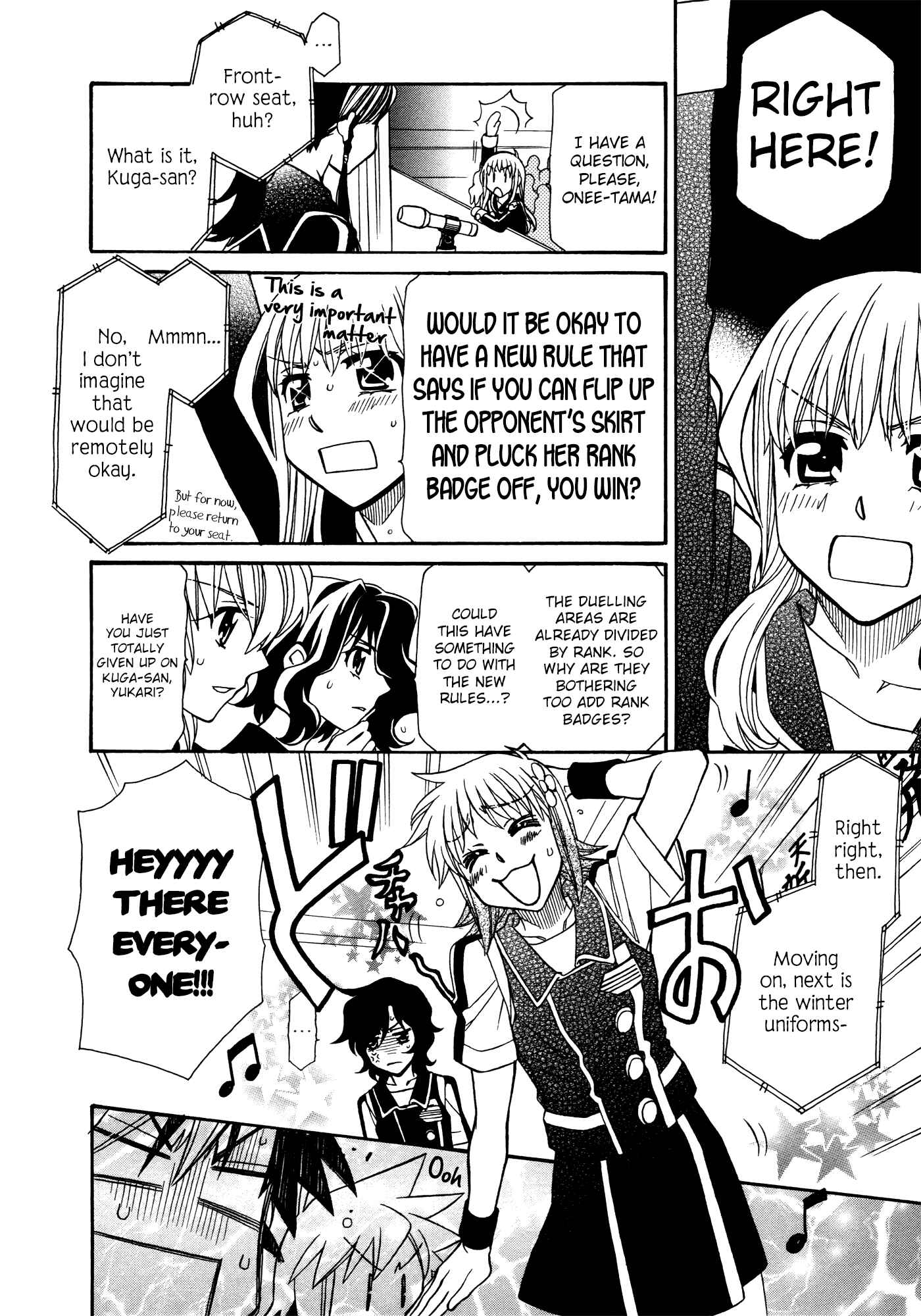 Page 22 Chapter 85 Hayate x Blade