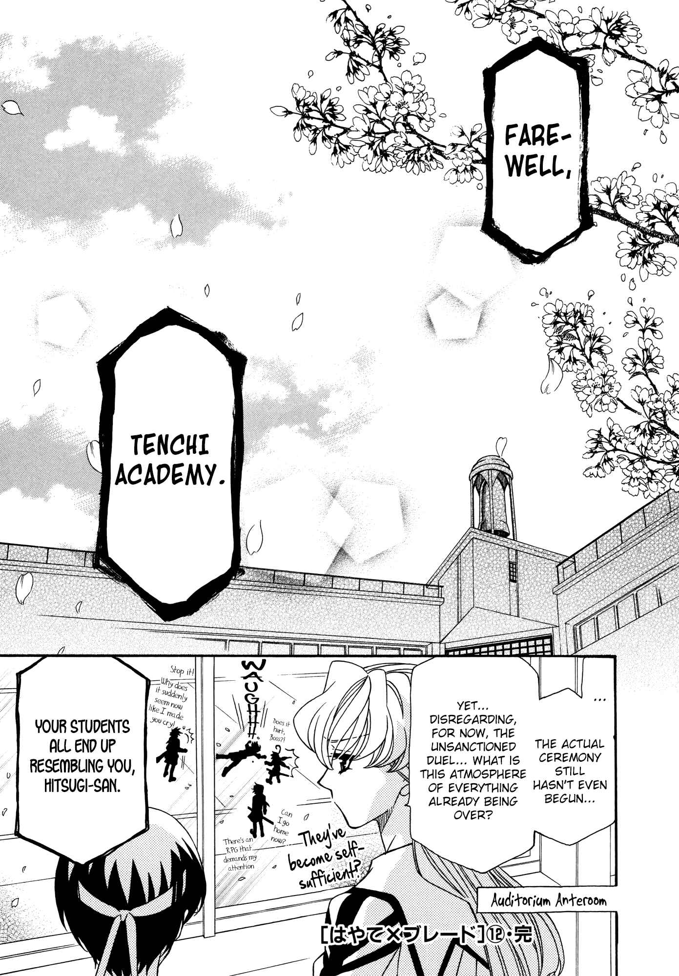 Page 35 Chapter 71 Hayate x Blade