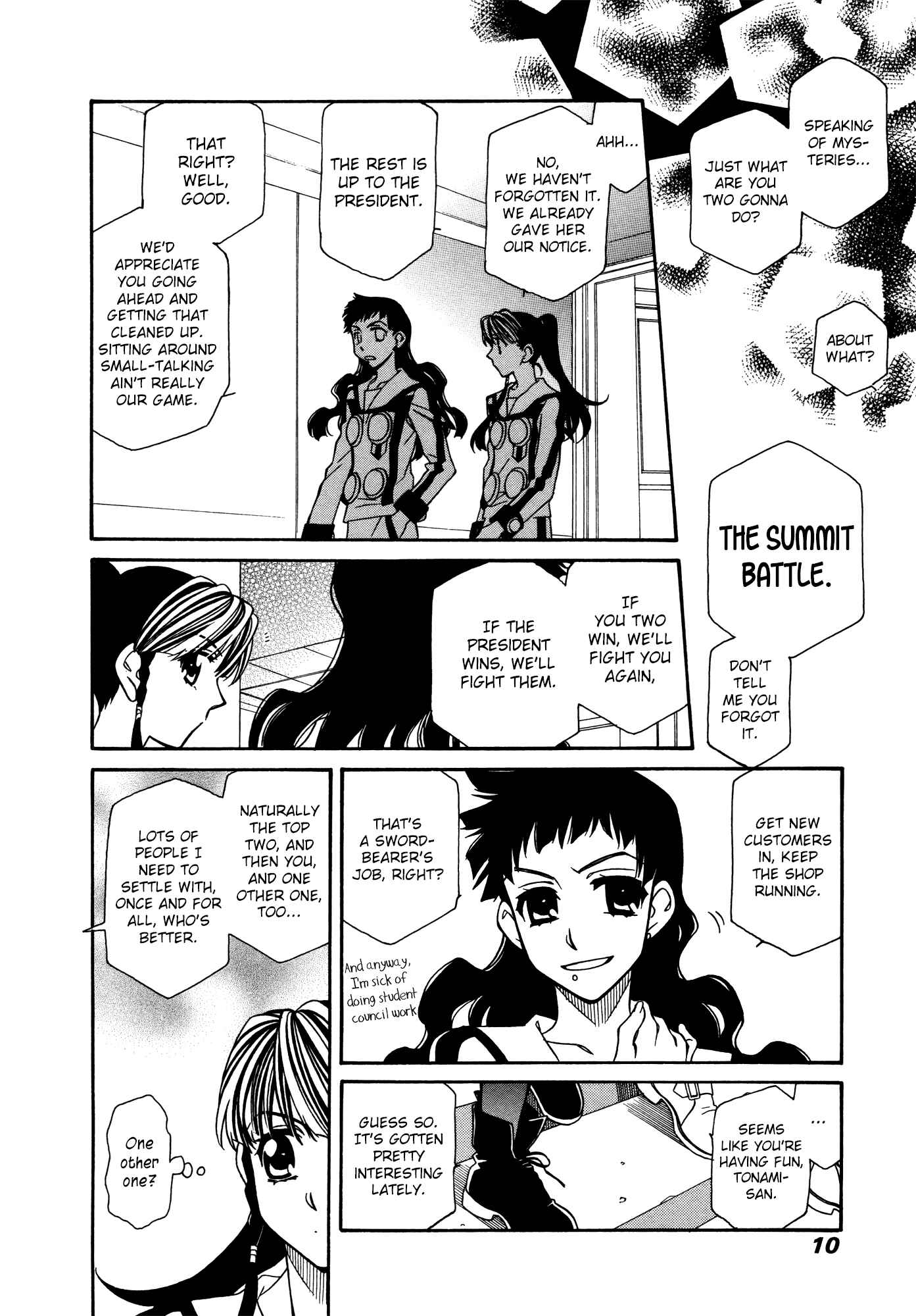 Page 13 Chapter 72 Hayate x Blade