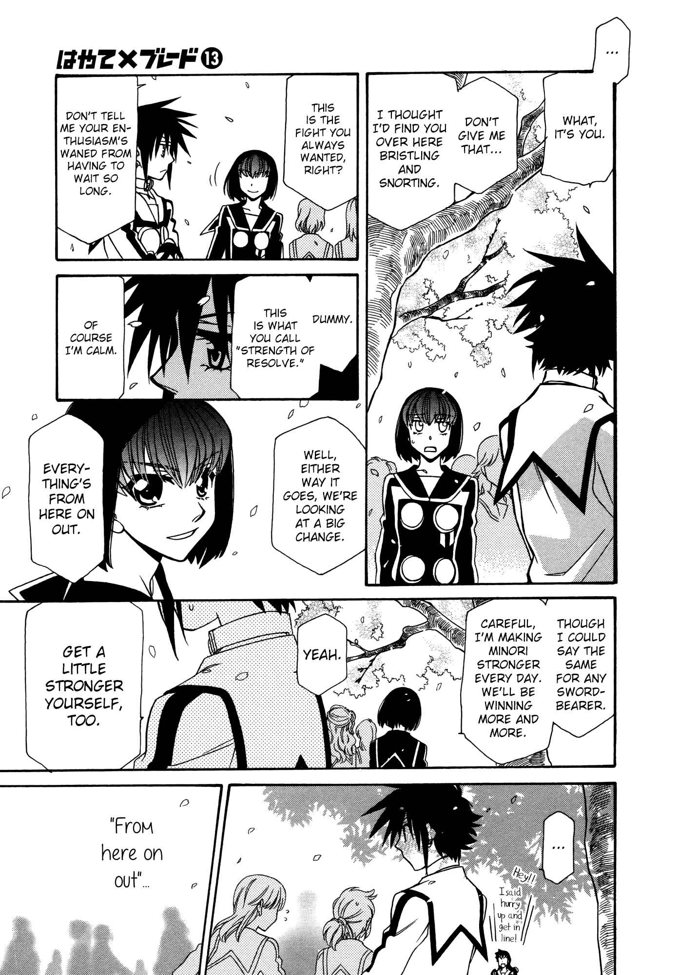 Page 34 Chapter 72 Hayate x Blade