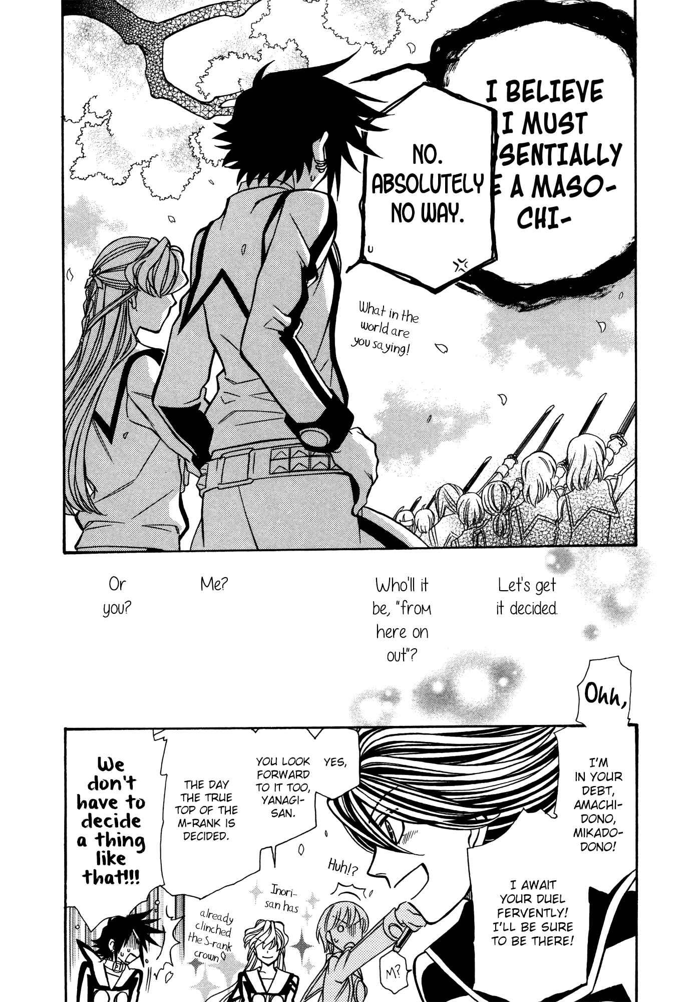Page 38 Chapter 72 Hayate x Blade