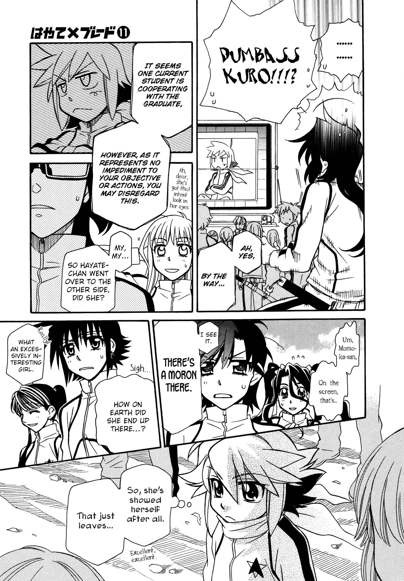 Page 11 Chapter 62 Hayate x Blade