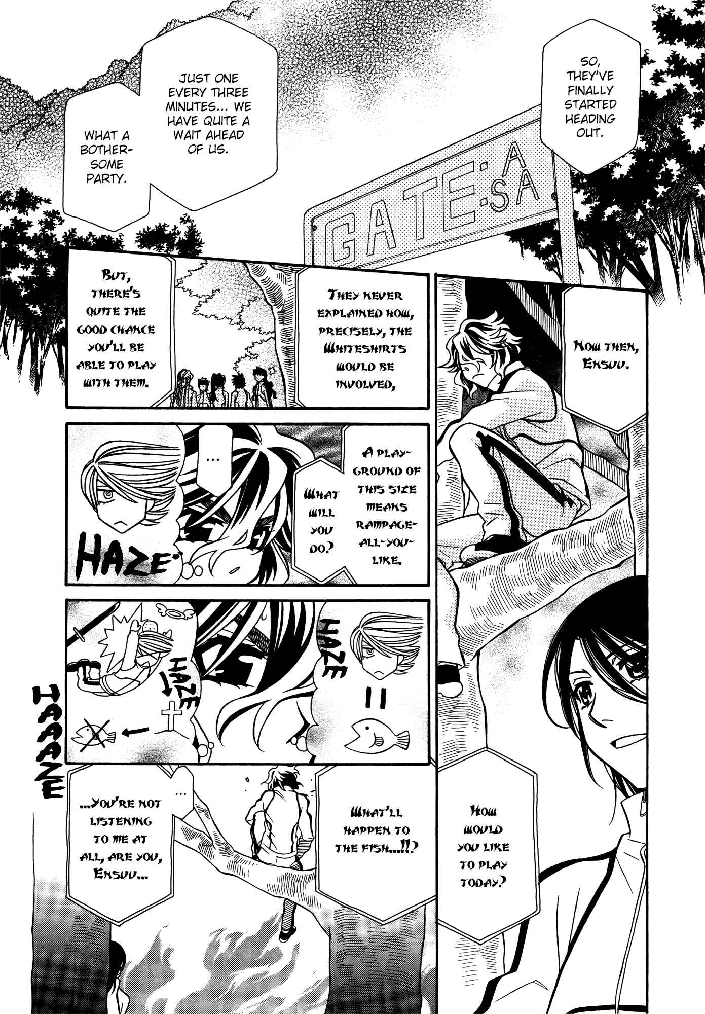 Page 22 Chapter 62 Hayate x Blade