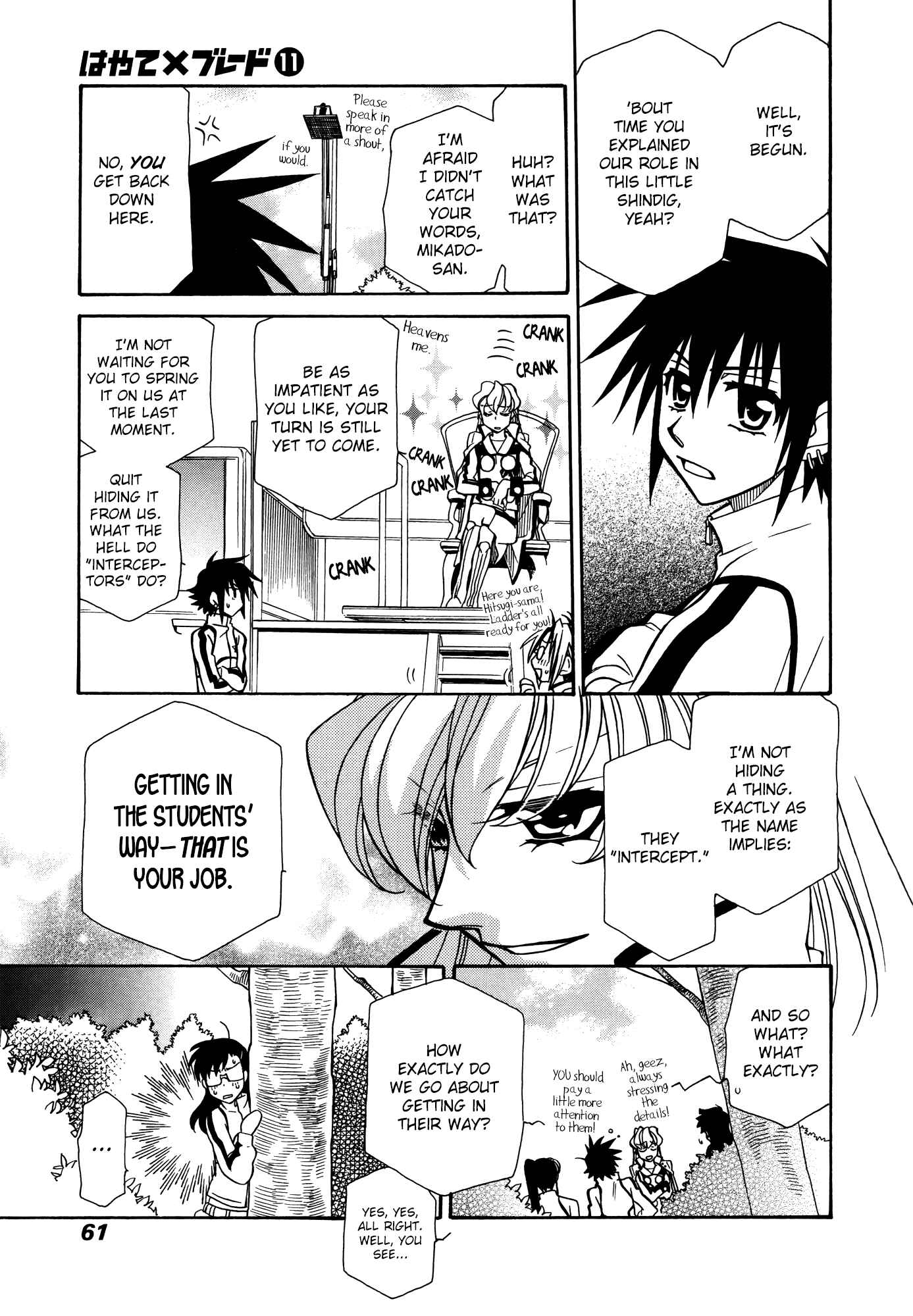 Page 23 Chapter 62 Hayate x Blade