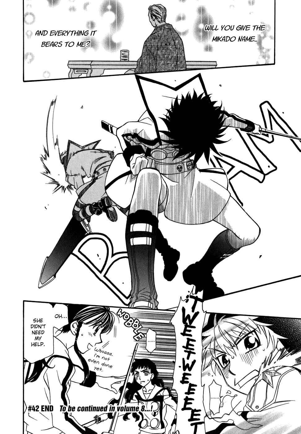 Page 35 Chapter 42 Hayate x Blade