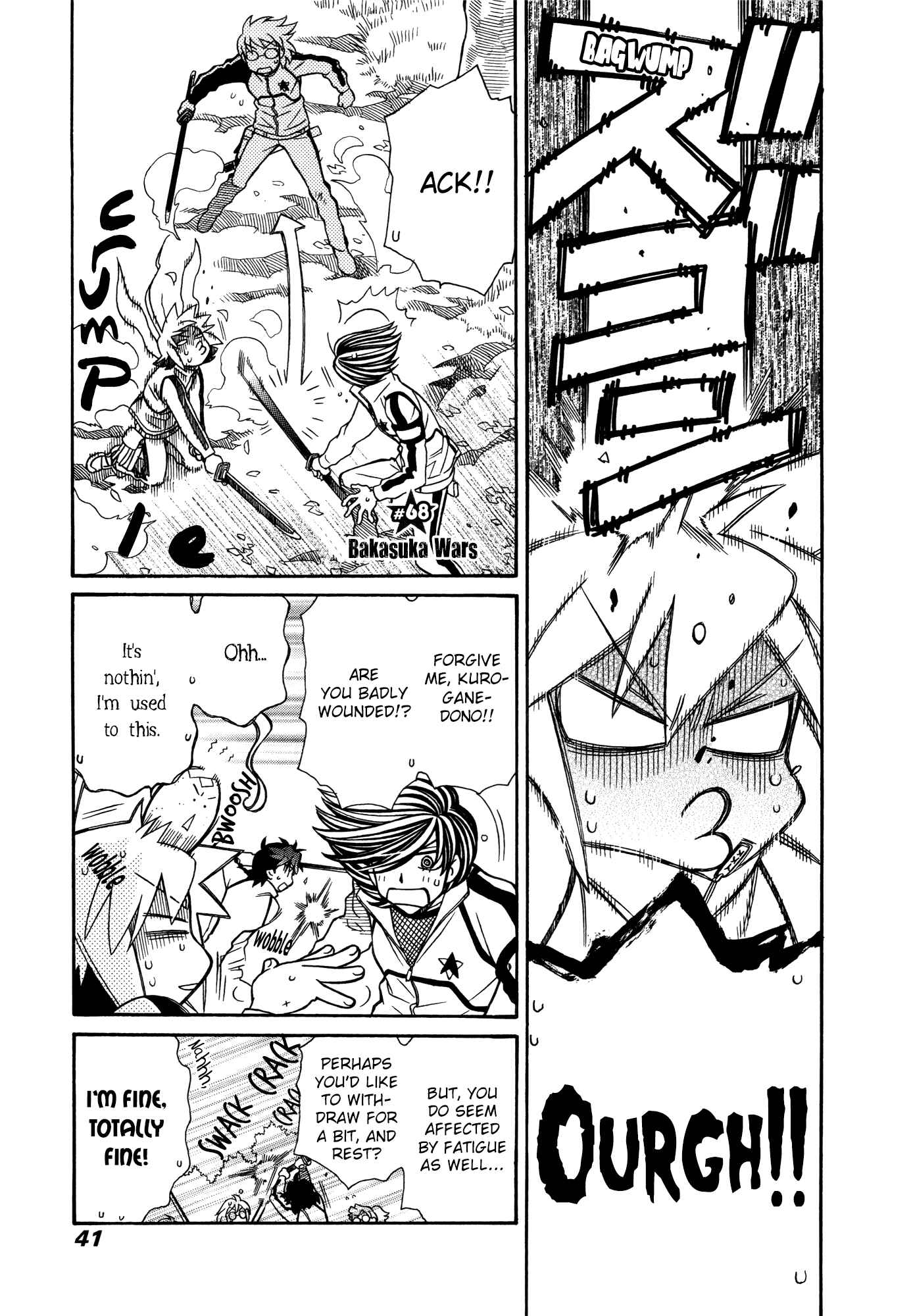 Page 1 Chapter 68 Hayate x Blade