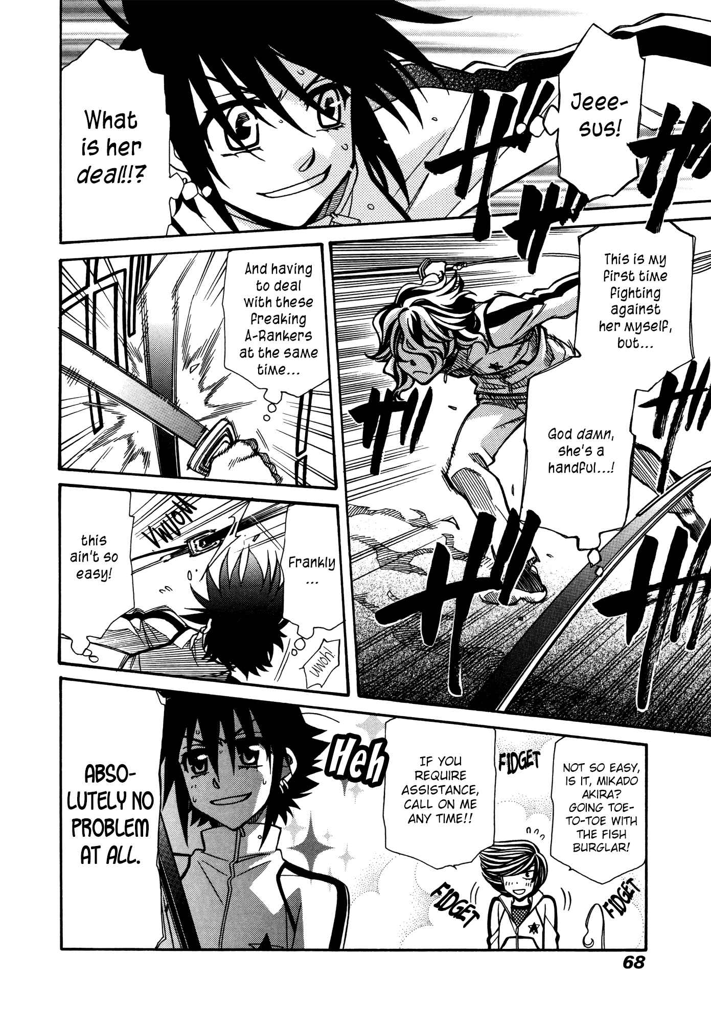 Page 28 Chapter 68 Hayate x Blade