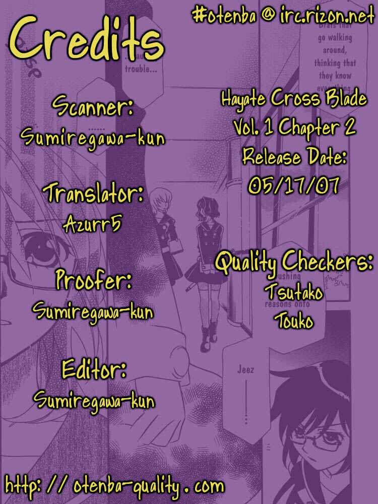 Page 31 Chapter 2 Hayate x Blade