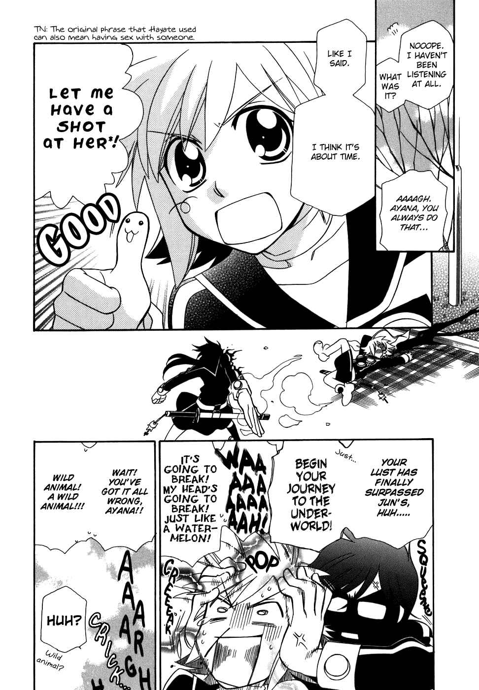 Page 11 Chapter 40 Hayate x Blade
