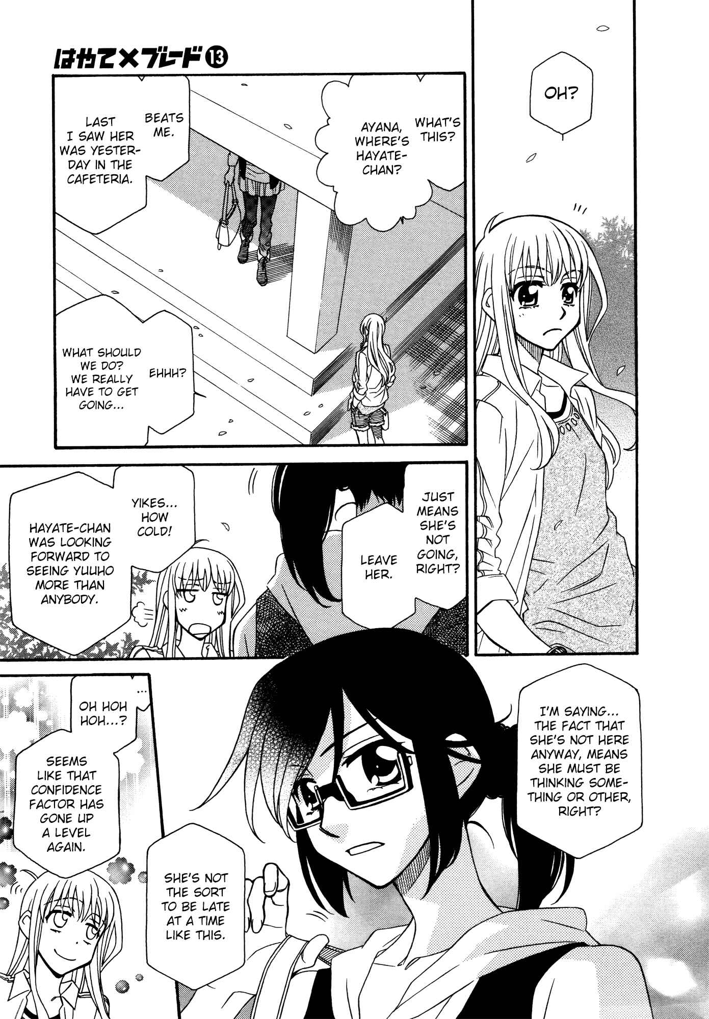 Page 9 Chapter 73 Hayate x Blade