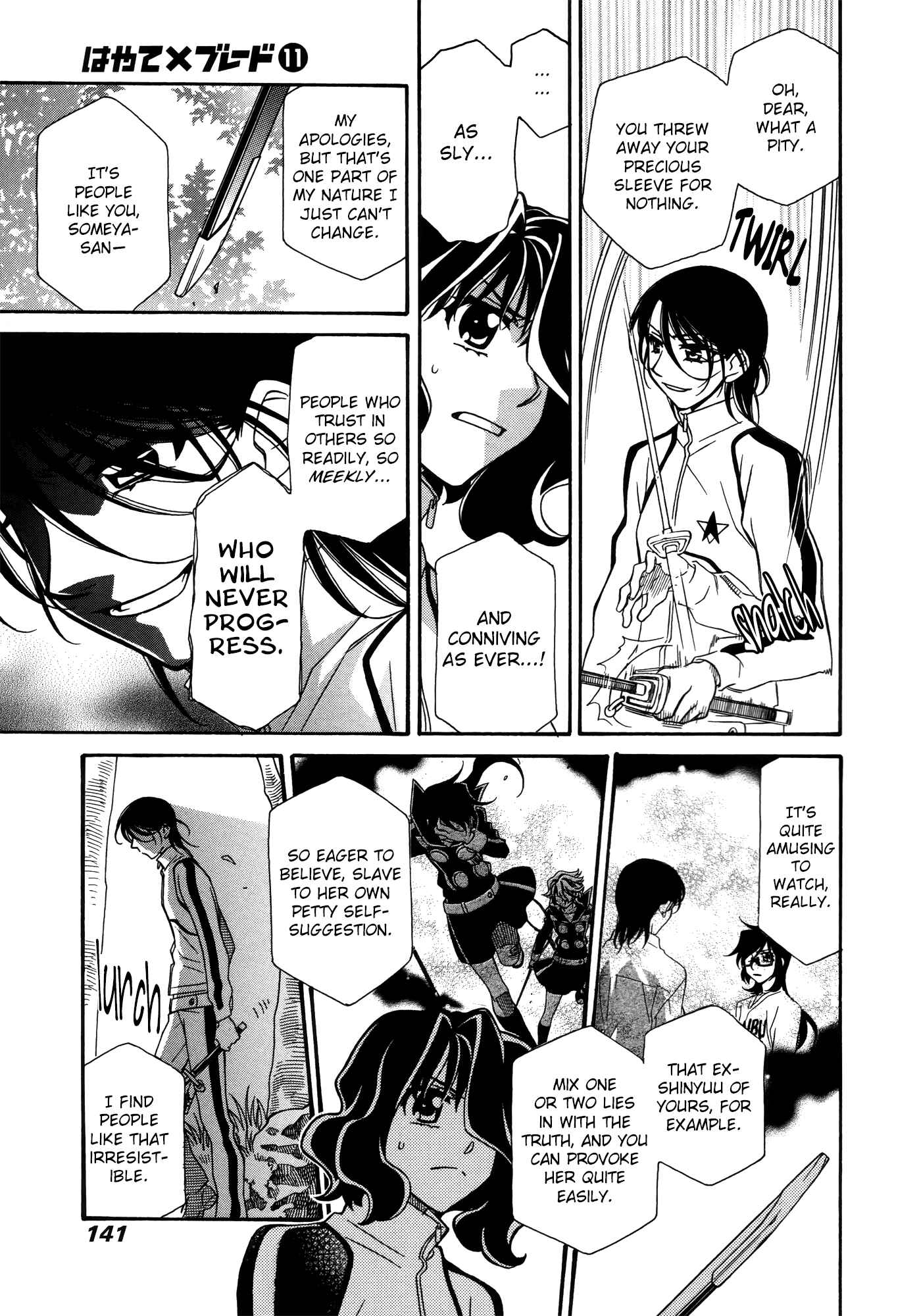 Page 11 Chapter 65 Hayate x Blade