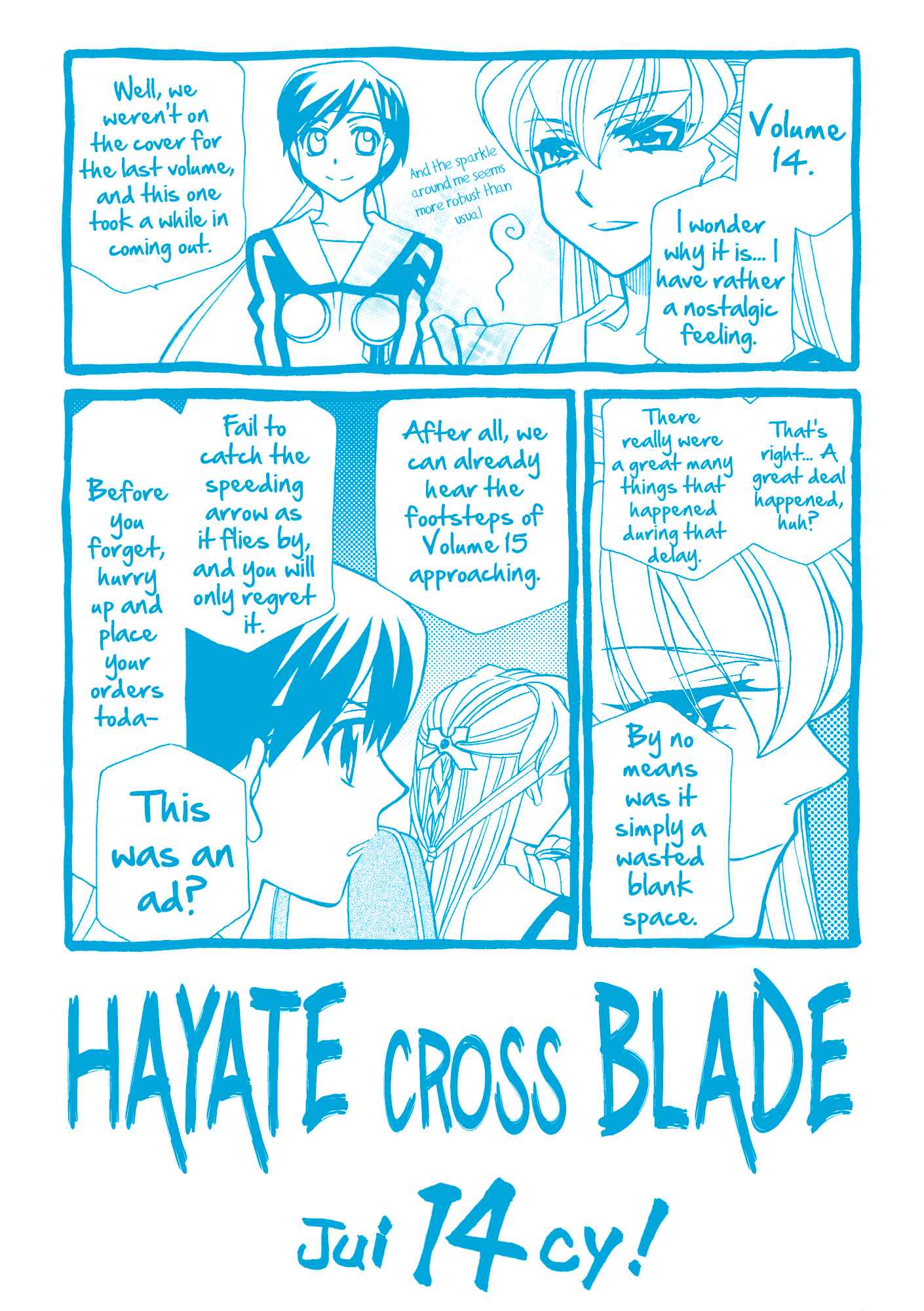 Page 3 Chapter 77 Hayate x Blade
