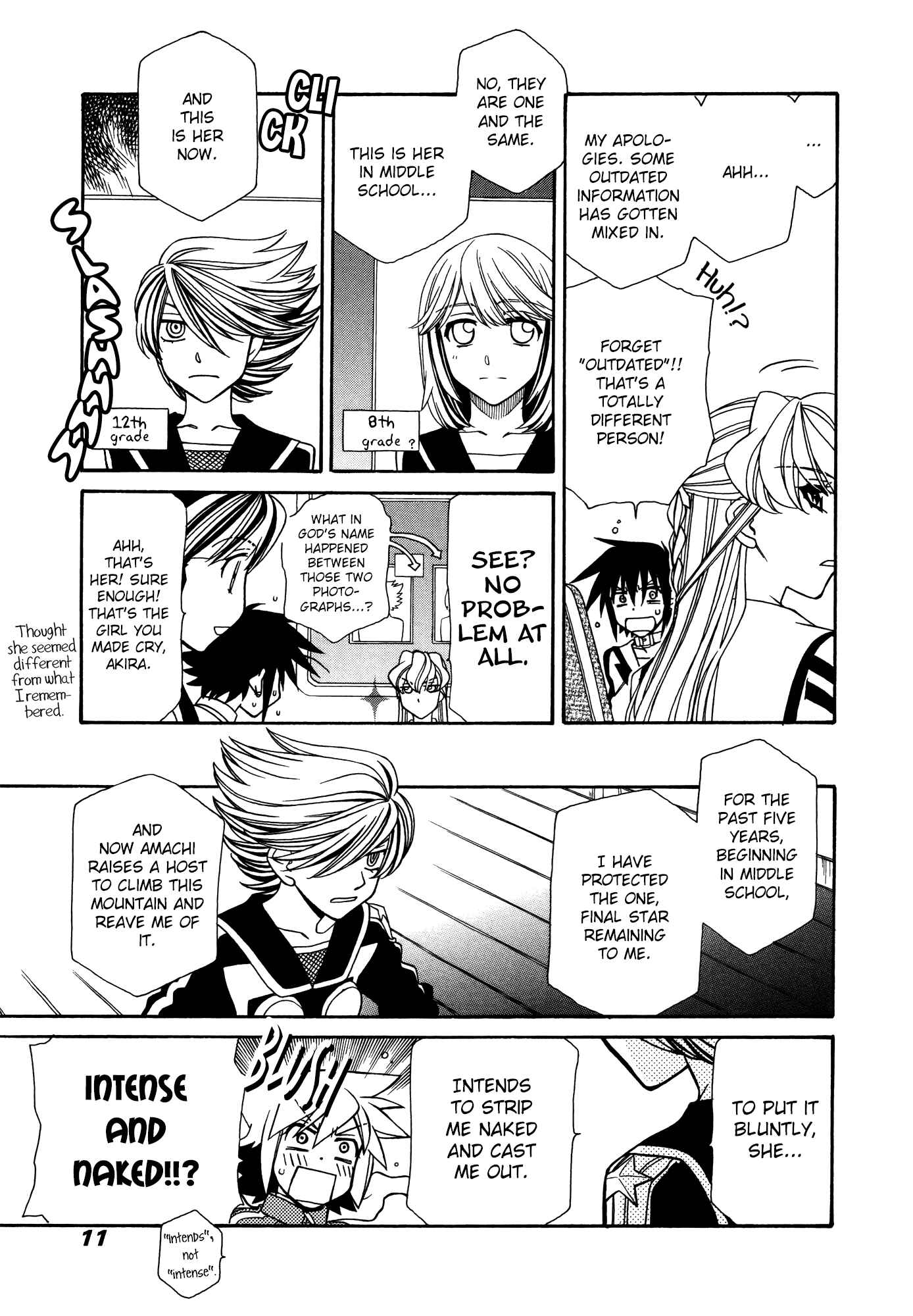 Page 14 Chapter 61 Hayate x Blade