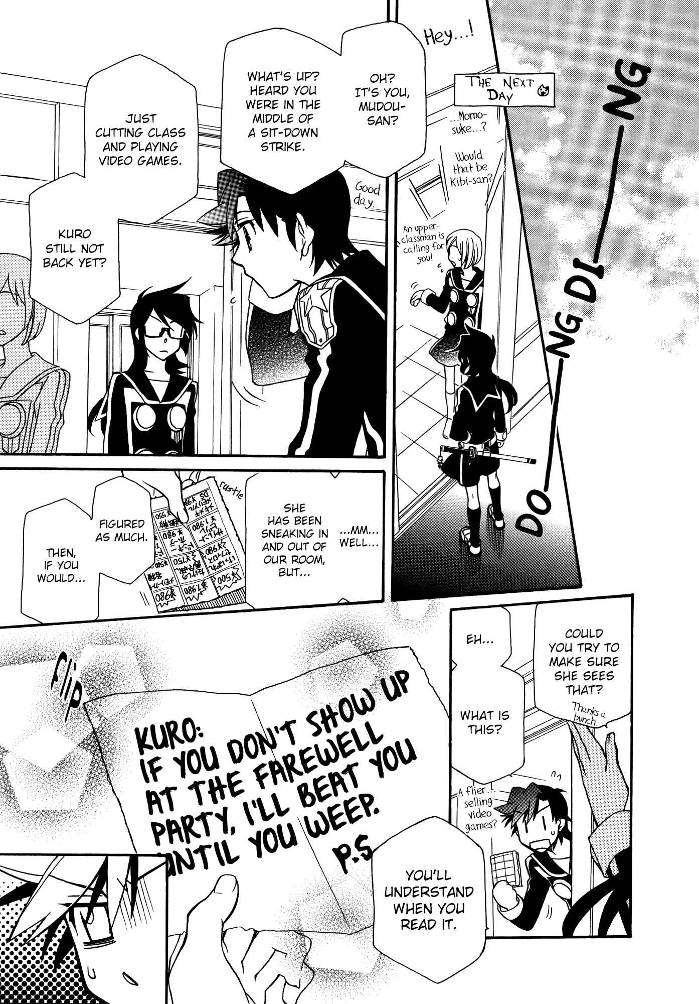 Page 34 Chapter 61 Hayate x Blade