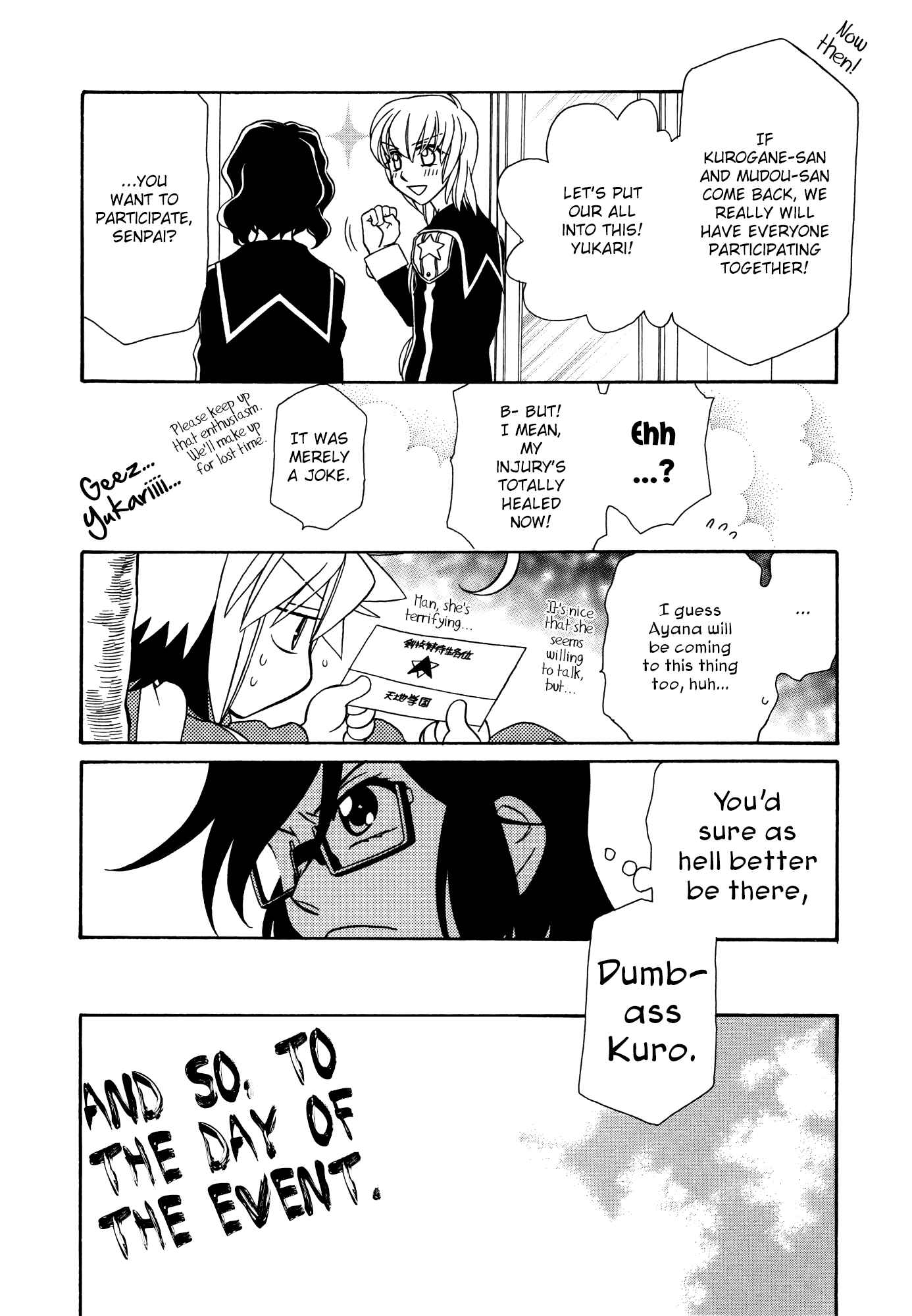 Page 39 Chapter 61 Hayate x Blade