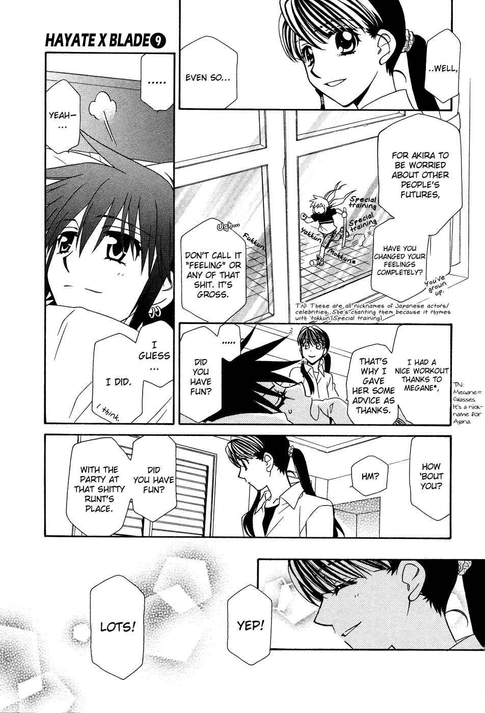 Page 18 Chapter 49 Hayate x Blade