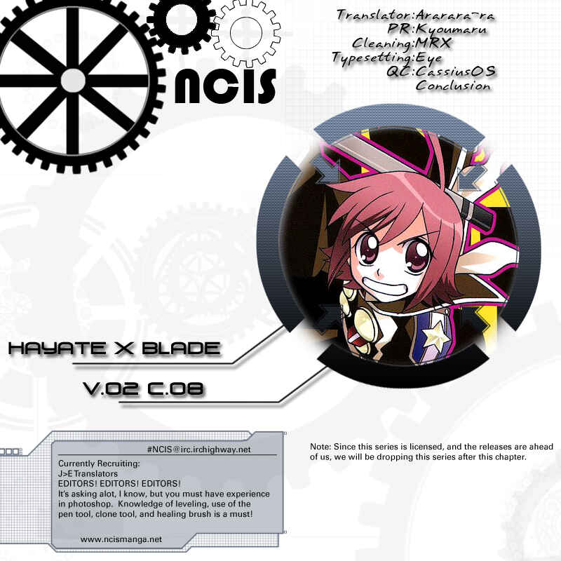 Page 1 Chapter 8 Hayate x Blade