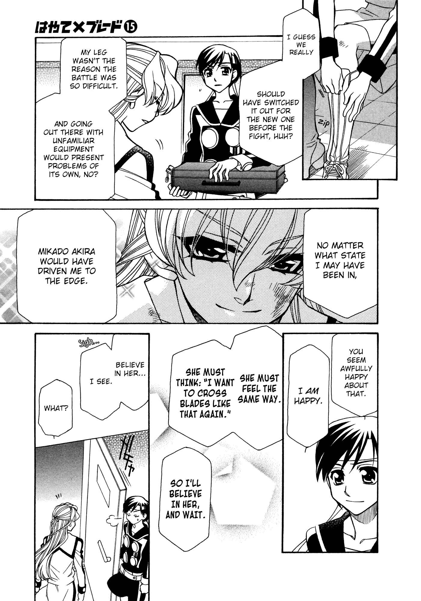Page 16 Chapter 83 Hayate x Blade