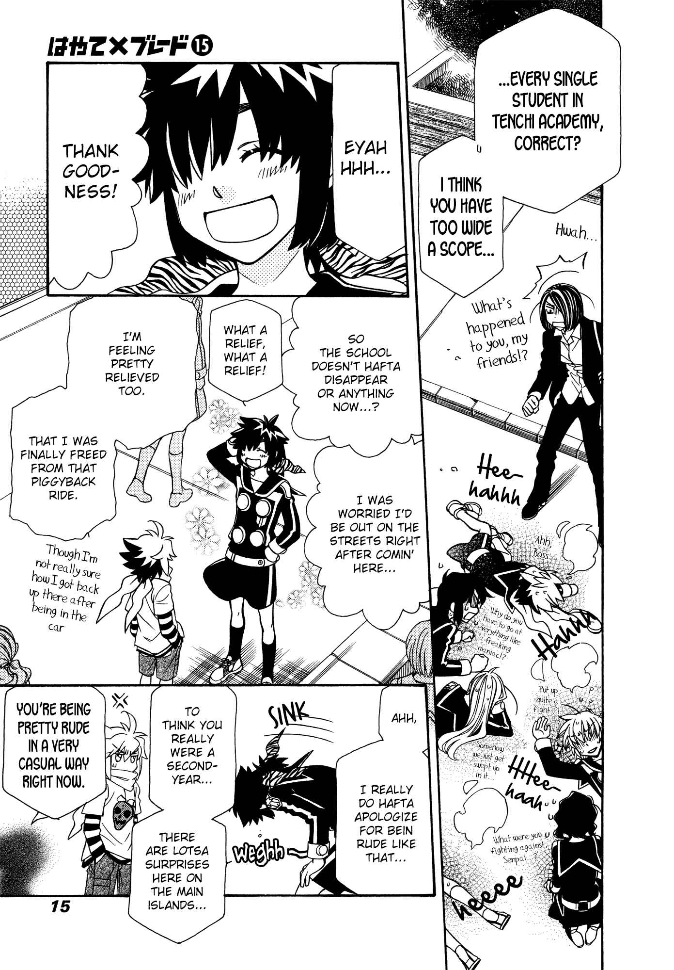 Page 18 Chapter 83 Hayate x Blade