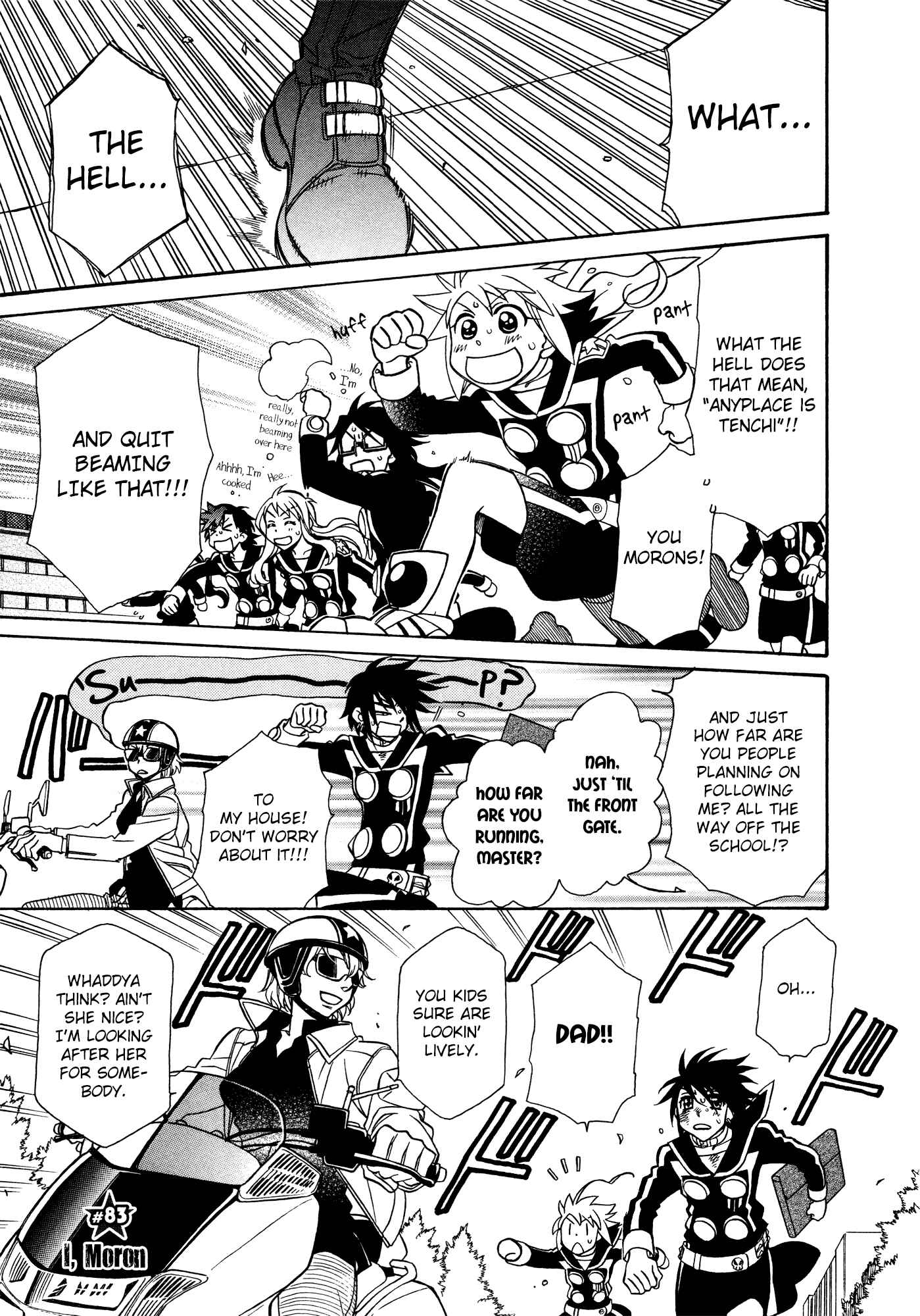 Page 8 Chapter 83 Hayate x Blade