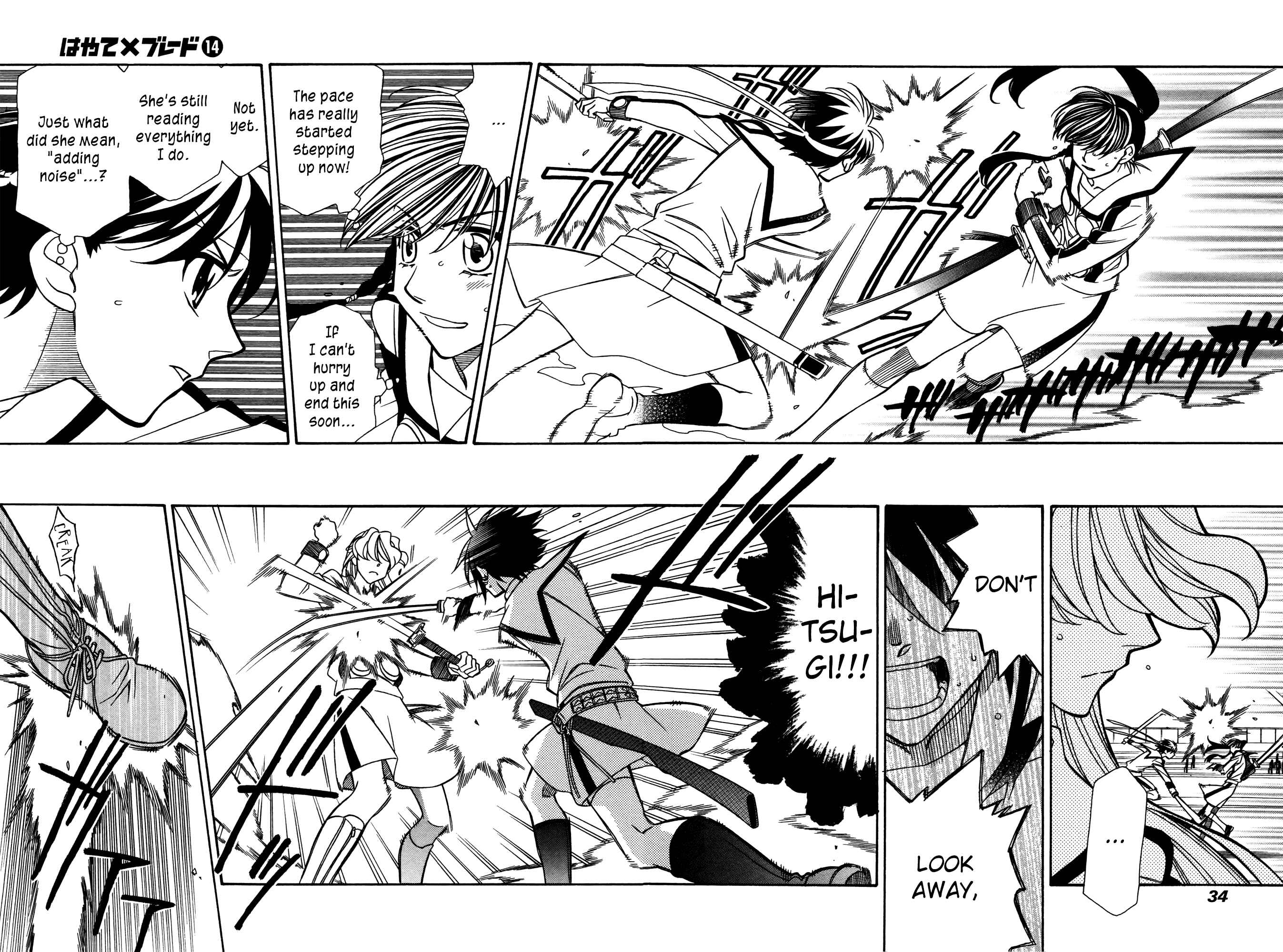 Page 4 Chapter 78 Hayate x Blade