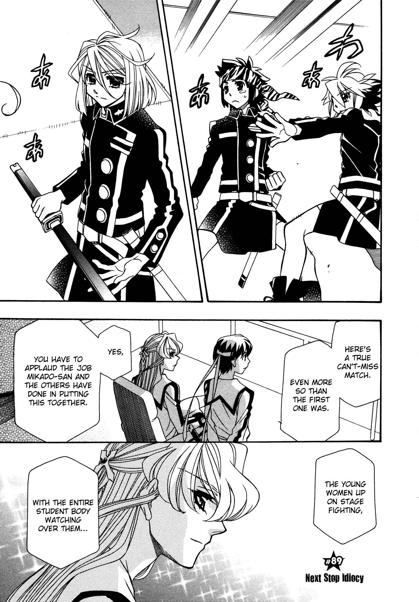 Page 1 Chapter 89 Hayate x Blade