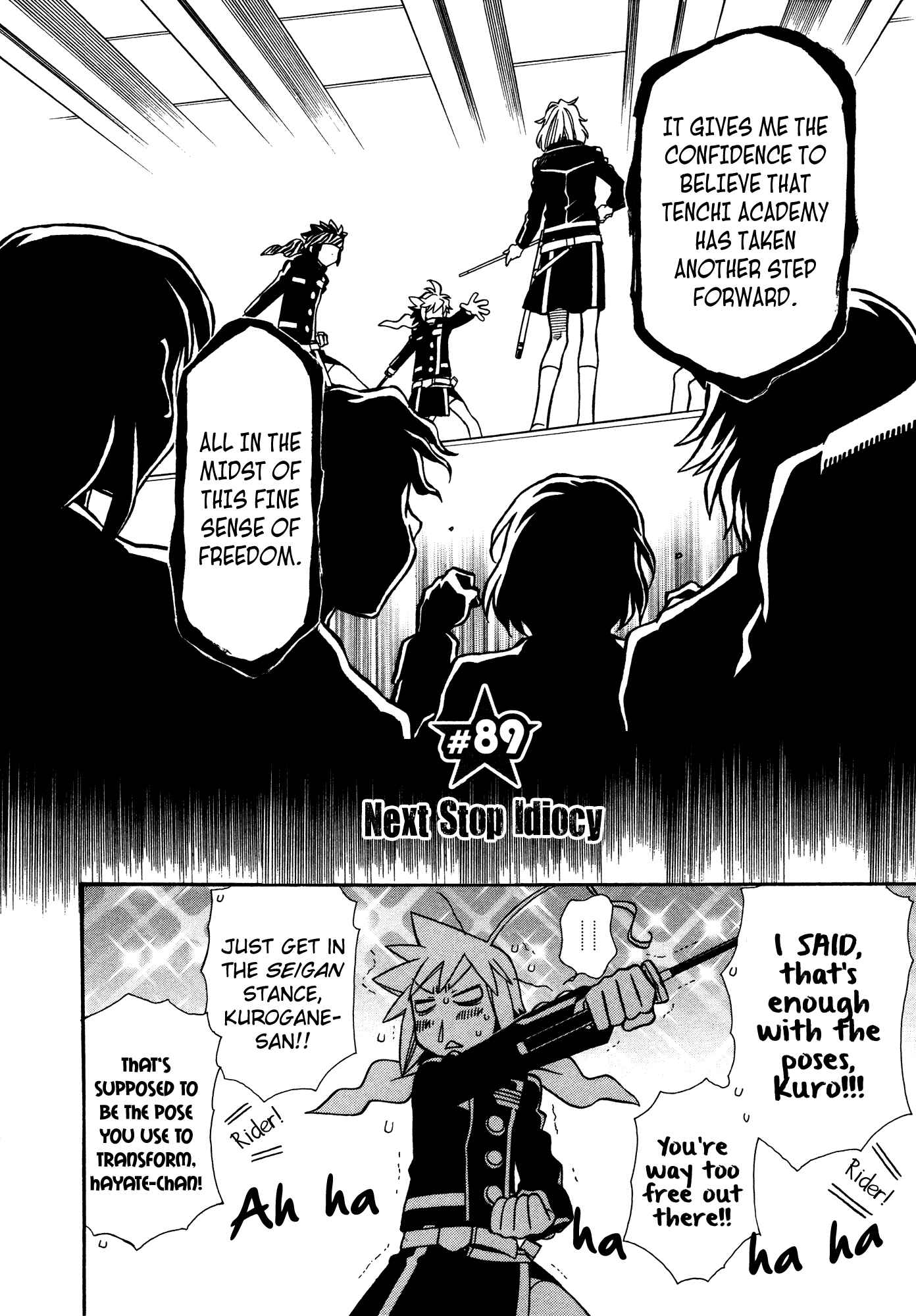 Page 2 Chapter 89 Hayate x Blade