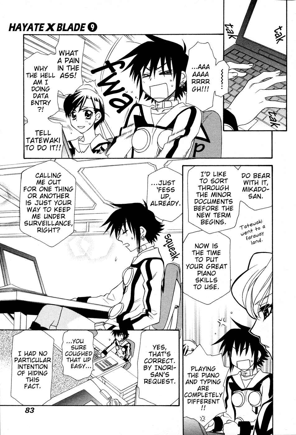 Page 9 Chapter 50 Hayate x Blade