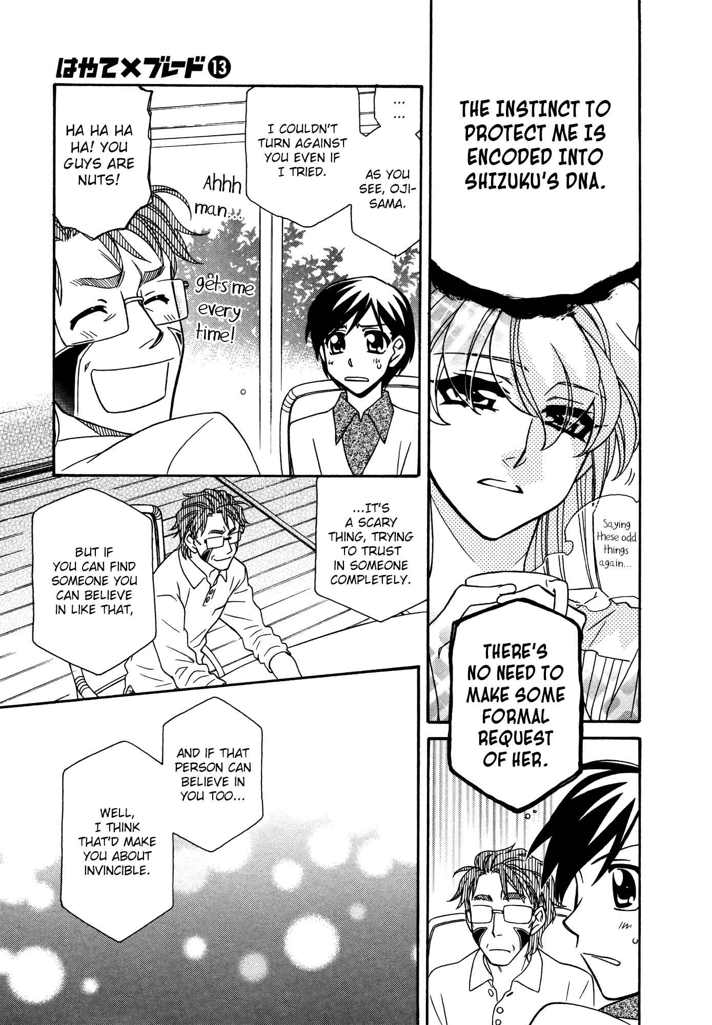 Page 13 Chapter 74 Hayate x Blade