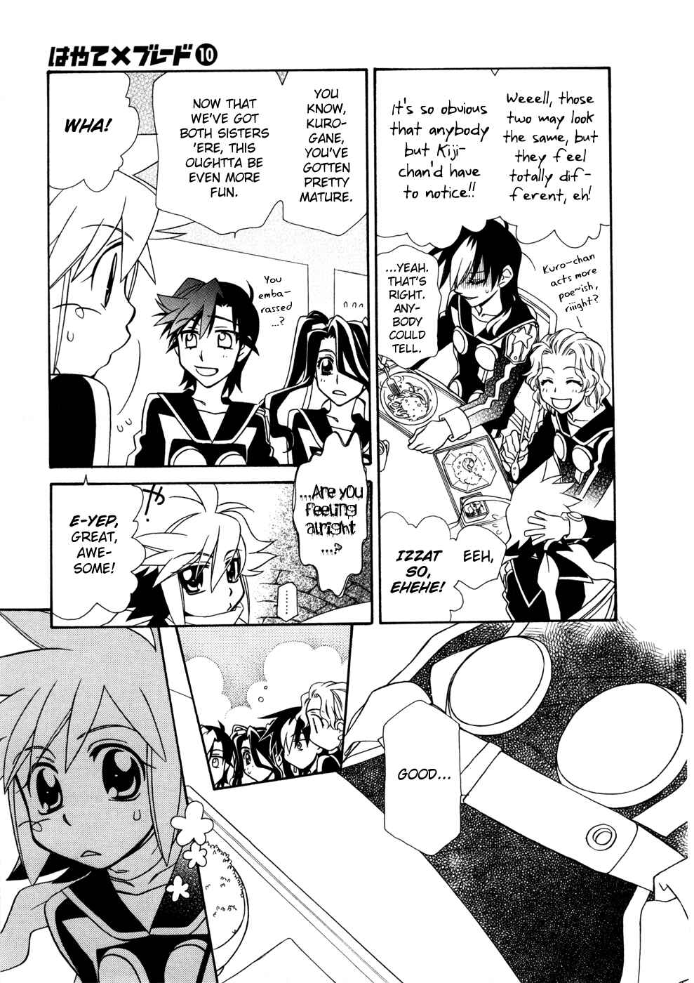 Page 12 Chapter 59 Hayate x Blade
