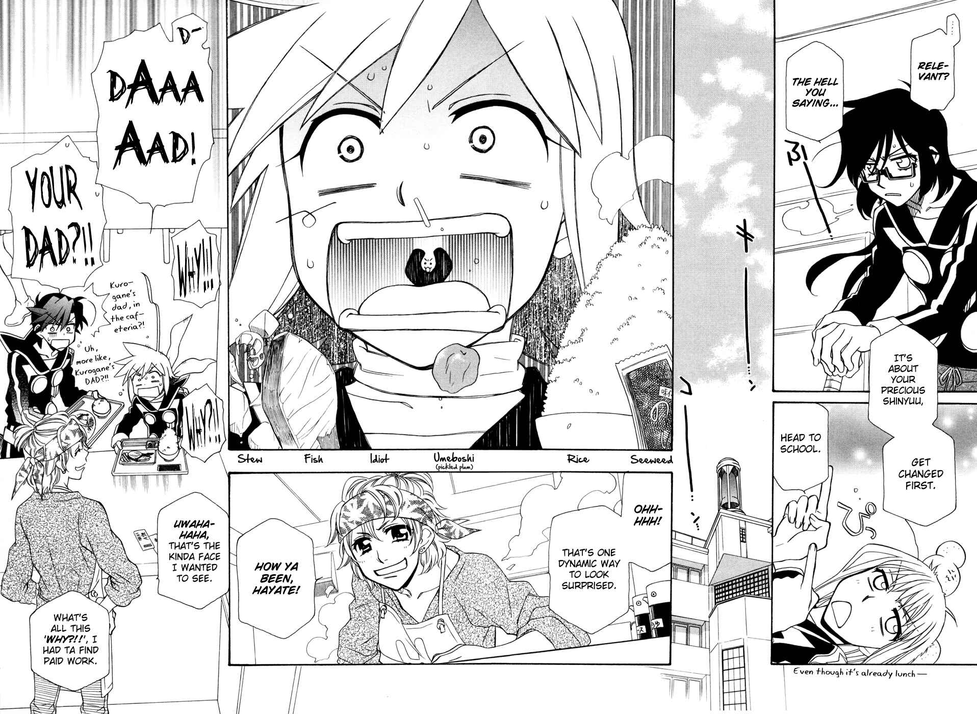 Page 8 Chapter 59 Hayate x Blade