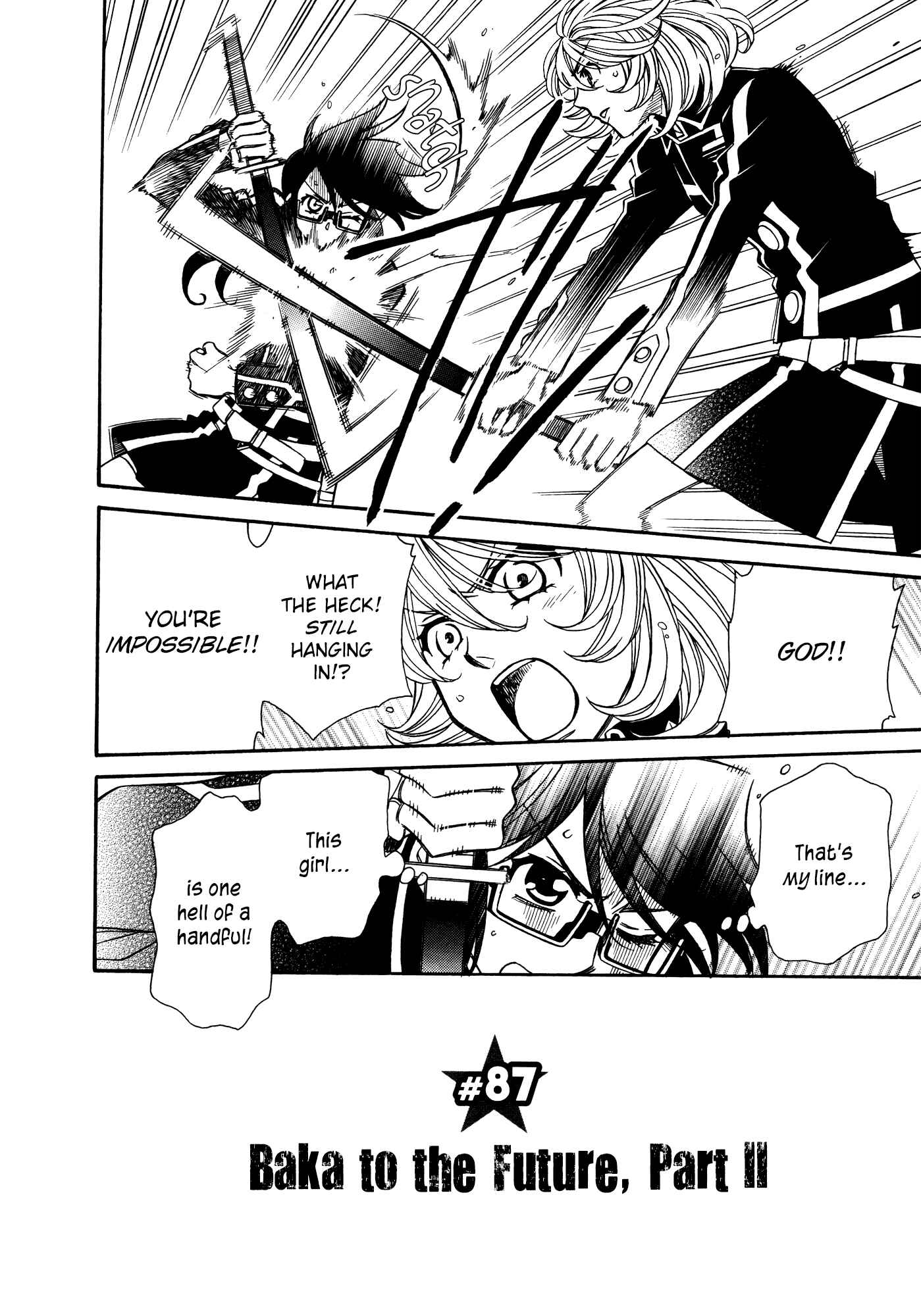 Page 2 Chapter 87 Hayate x Blade