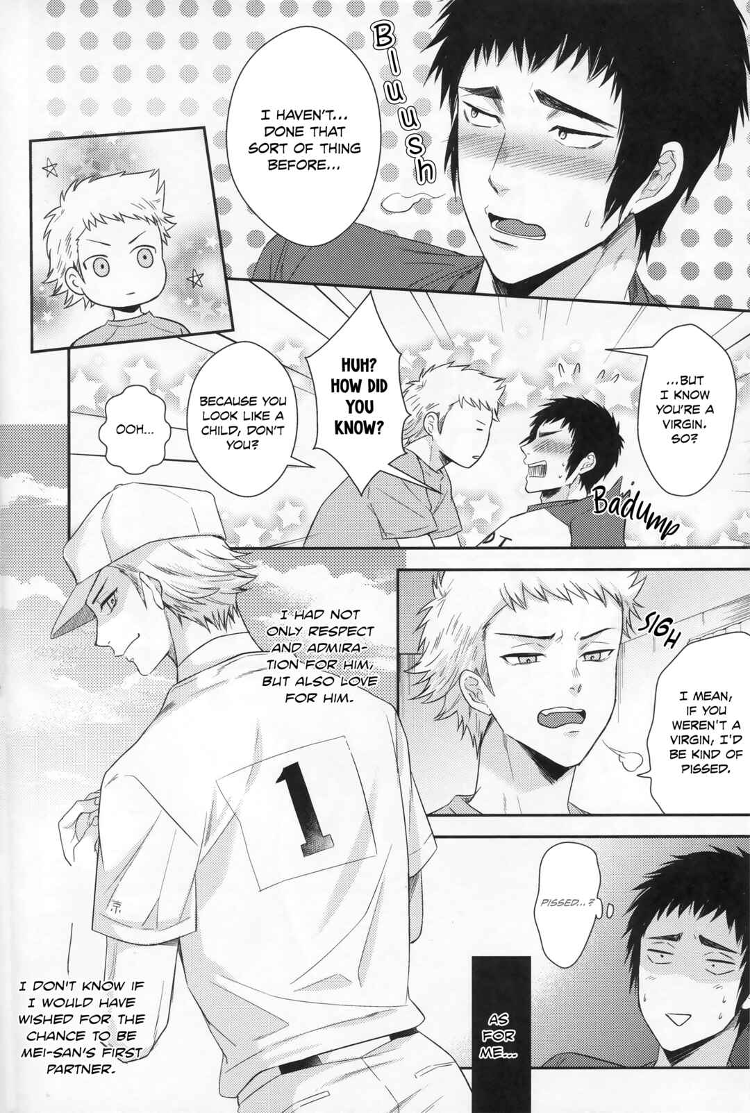 Page 8 Chapter Unknown_0b7a Diamond no Ace - Atsui no Ippai Choudai na (Doujinshi)