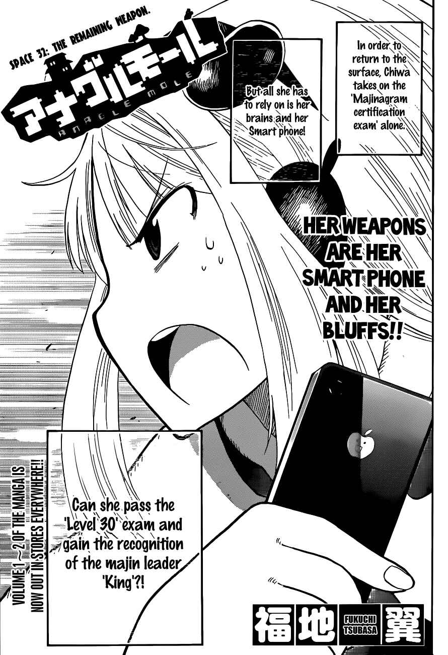 Page 1 Chapter 32 Anagle Mole