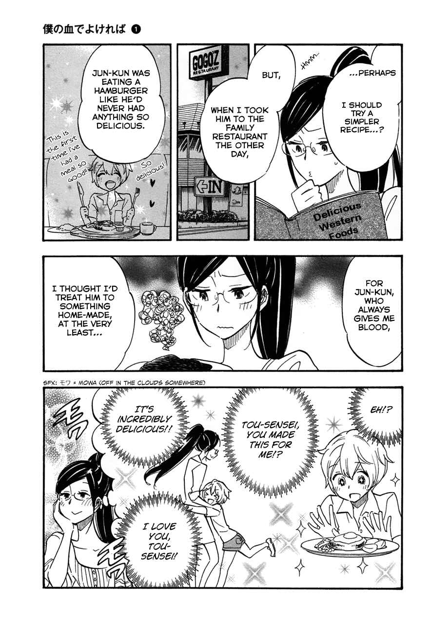 Page 5 Chapter 4 If It Is Fine With My Blood