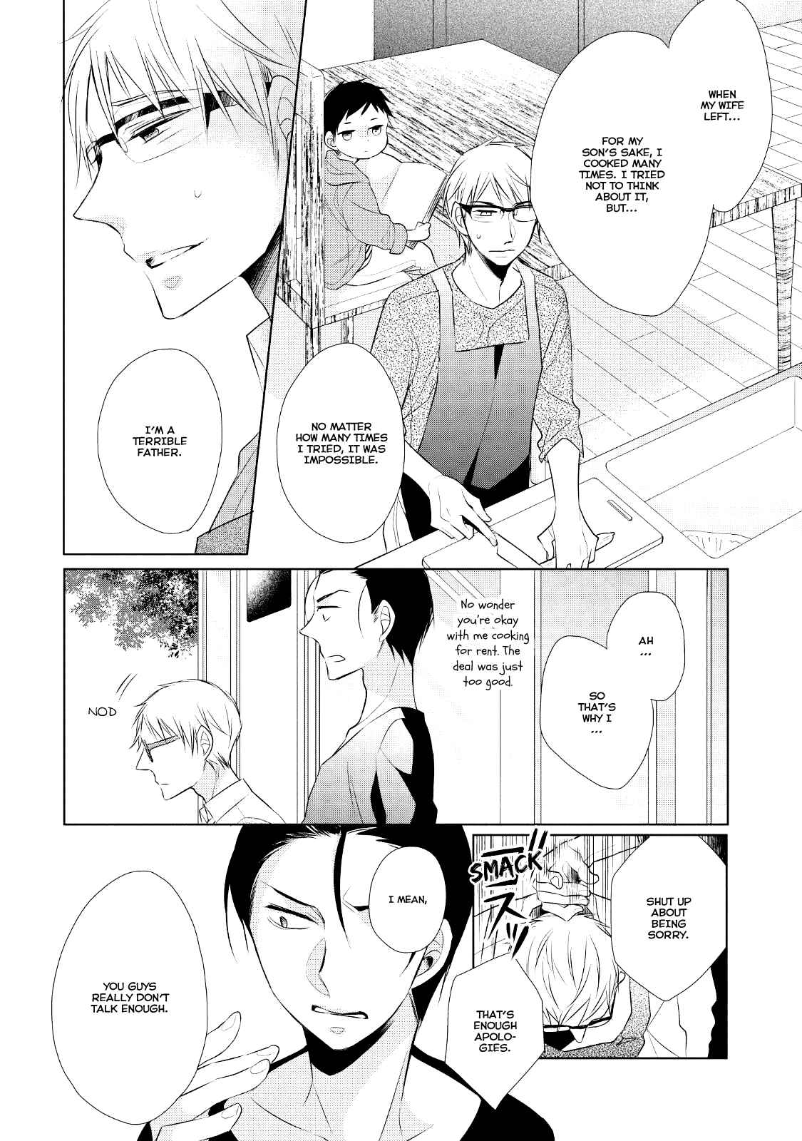 Page 20 Chapter 2 Papa to Oyaji no Uchi Gohan