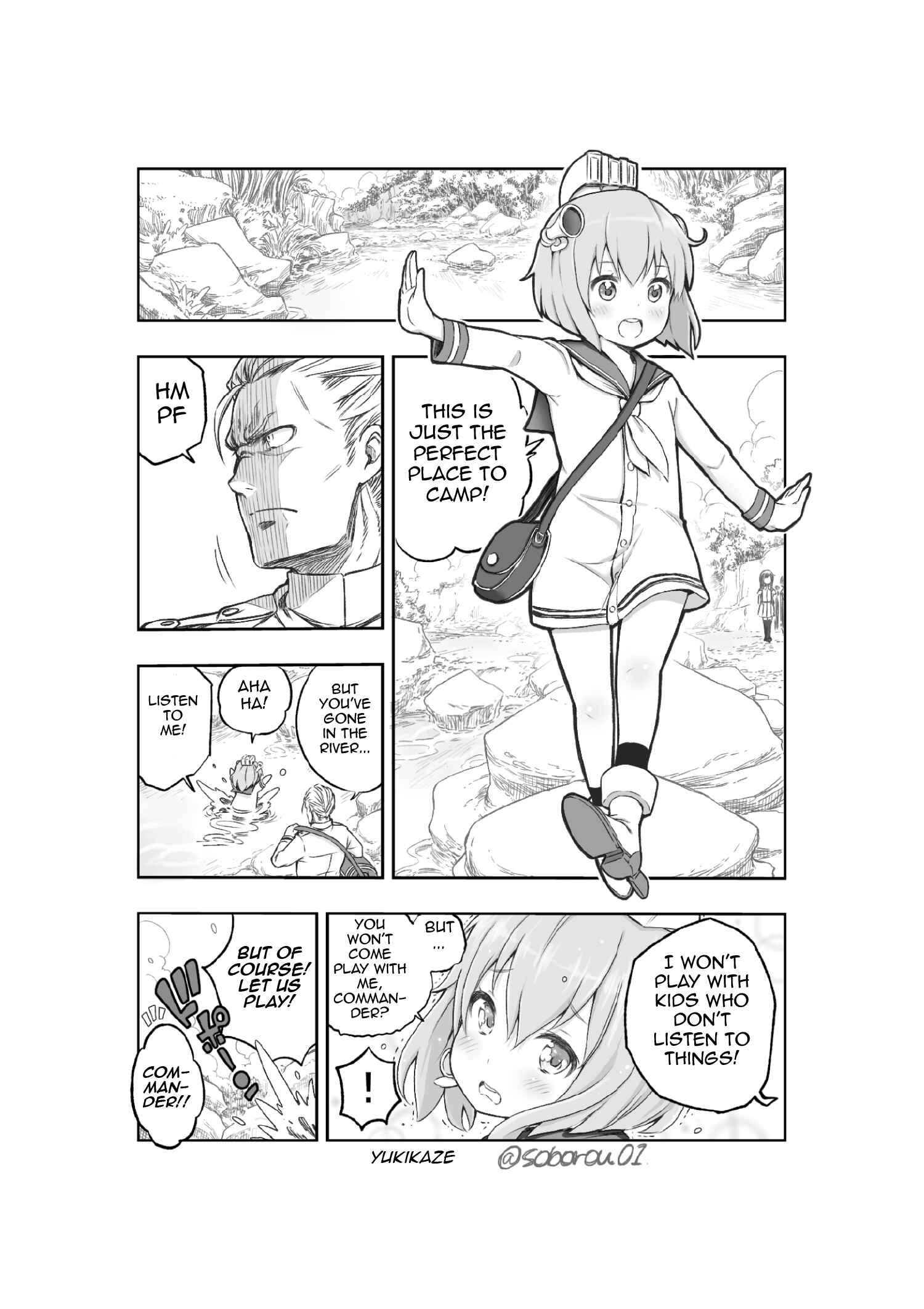 Page 1 Chapter Unknown_0406 Kantai Collection - We came to the camp