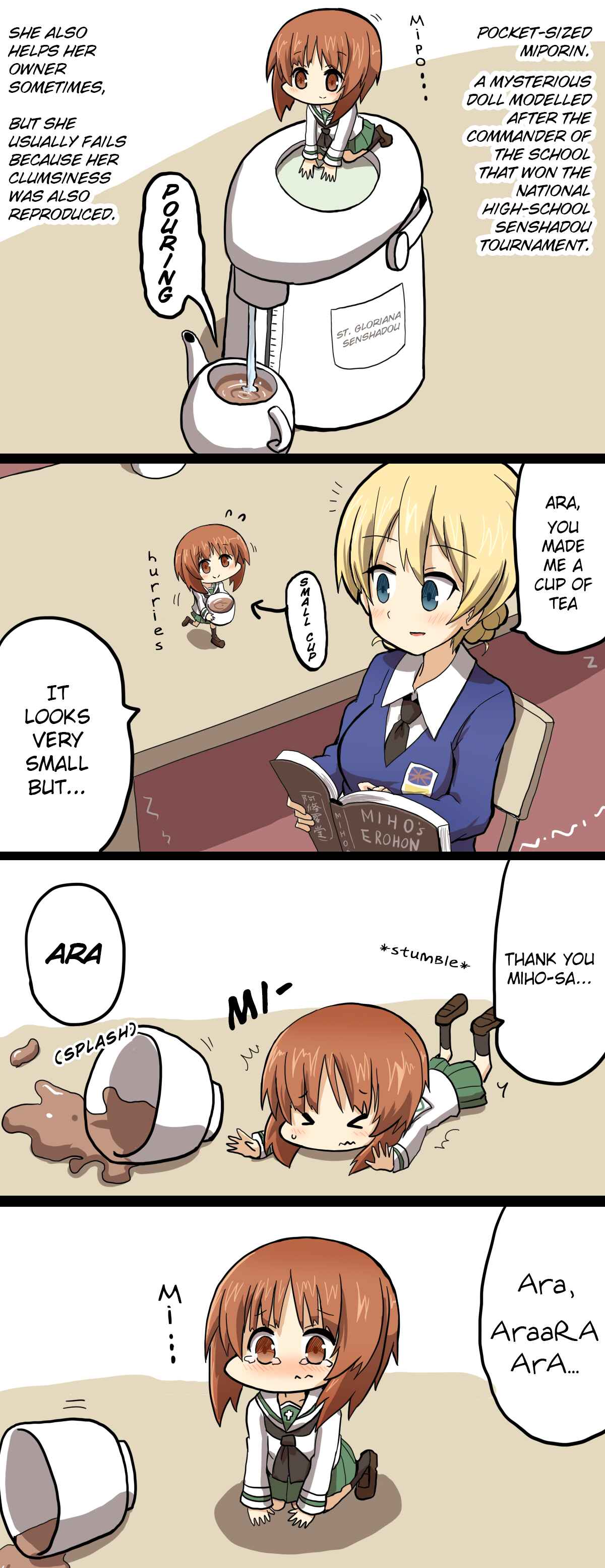 Page 1 Chapter 3 Girls und Panzer - Minimum Girls und Panzer (Doujinshi)