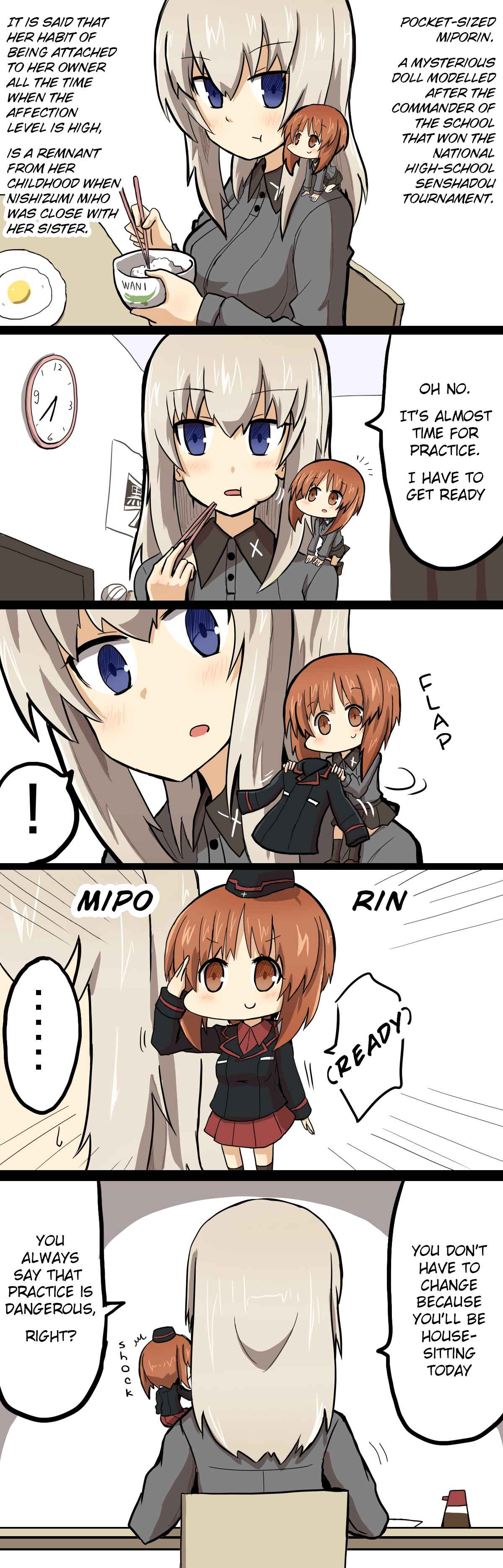 Page 3 Chapter 3 Girls und Panzer - Minimum Girls und Panzer (Doujinshi)