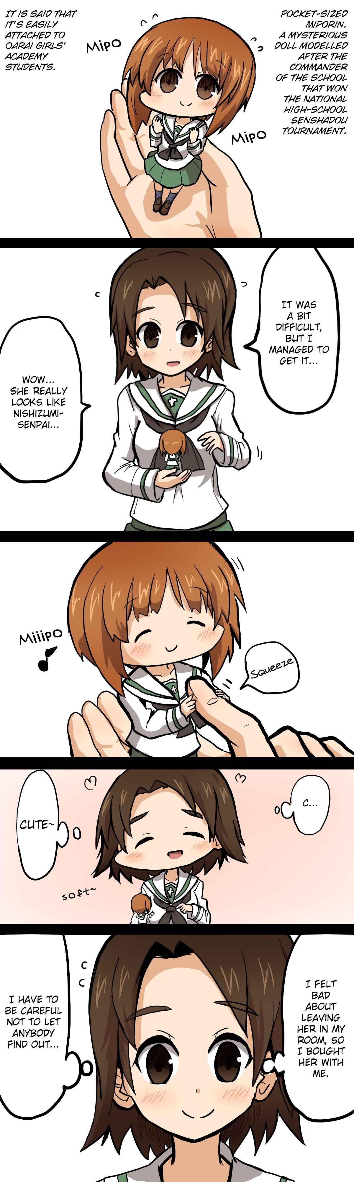 Page 1 Chapter 4 Girls und Panzer - Minimum Girls und Panzer (Doujinshi)