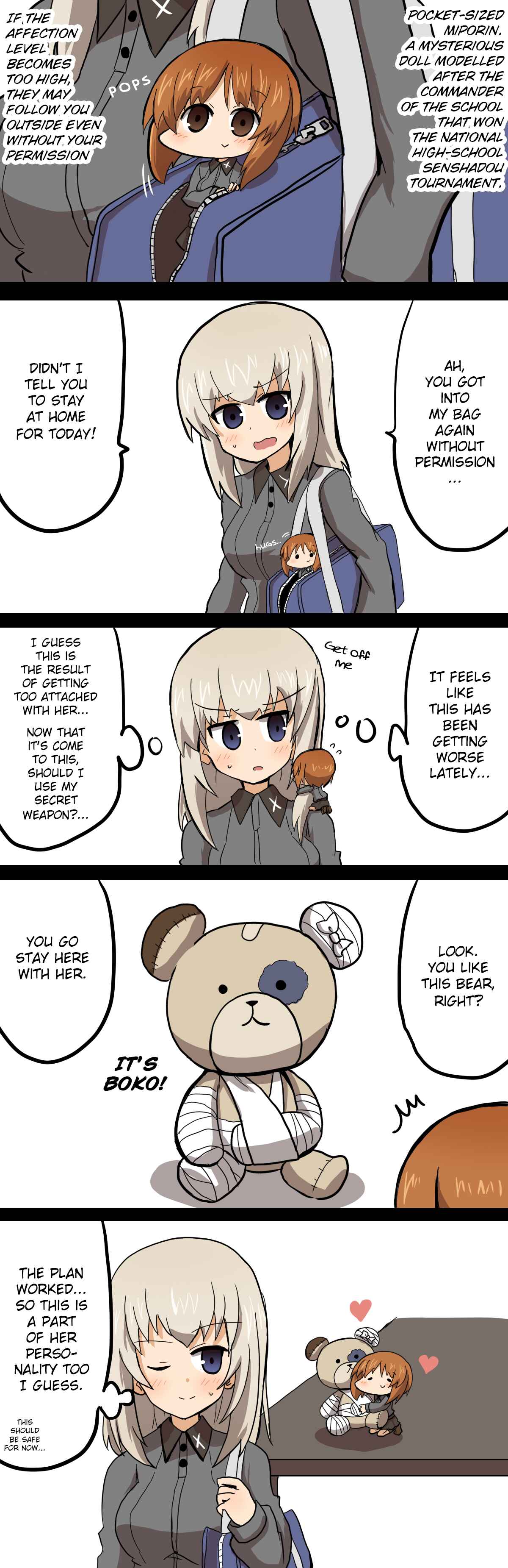 Page 4 Chapter 4 Girls und Panzer - Minimum Girls und Panzer (Doujinshi)