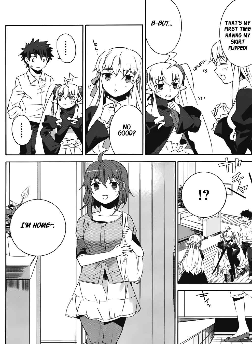 Page 12 Chapter 15 Mahoutsukai (♂) to Deshi (♀) no Futekisetsu na Kankei