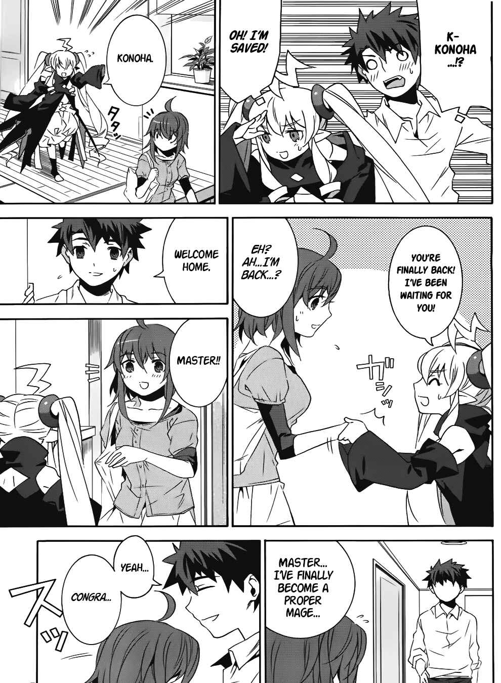Page 13 Chapter 15 Mahoutsukai (♂) to Deshi (♀) no Futekisetsu na Kankei