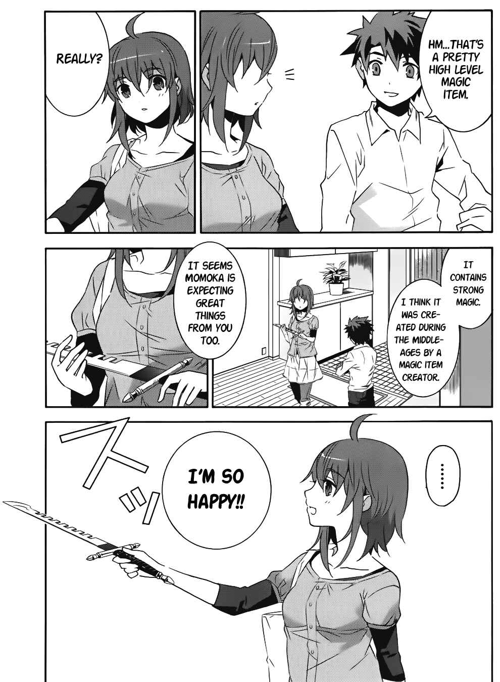 Page 16 Chapter 15 Mahoutsukai (♂) to Deshi (♀) no Futekisetsu na Kankei