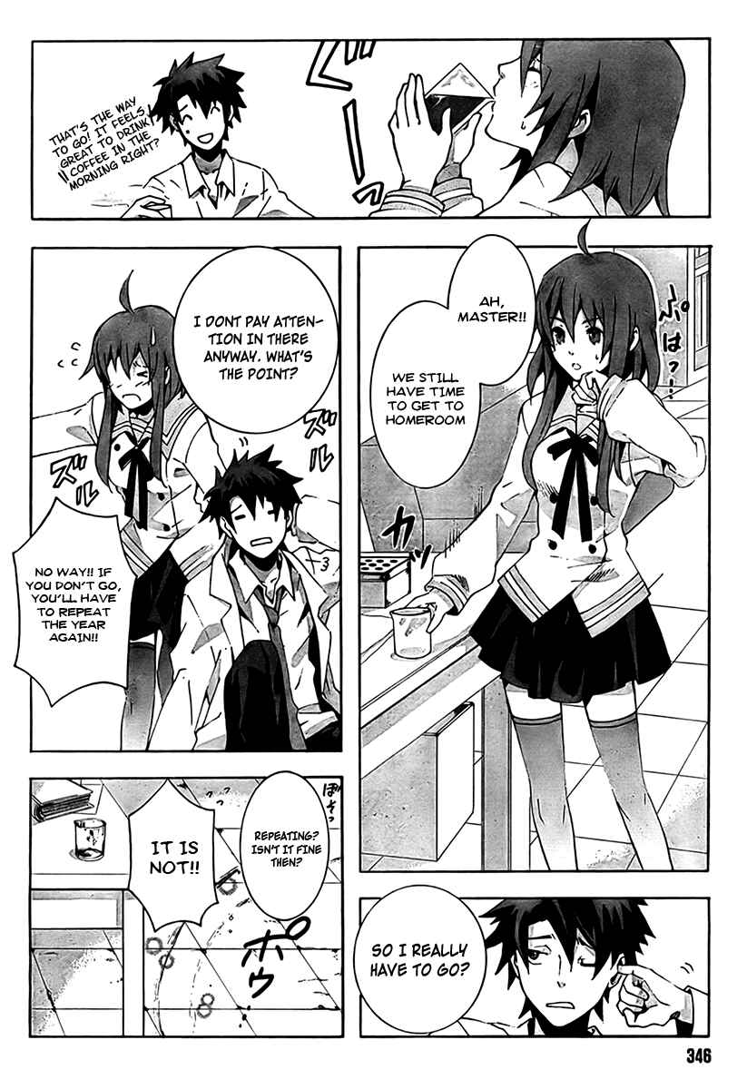 Page 18 Chapter 1 Mahoutsukai (♂) to Deshi (♀) no Futekisetsu na Kankei