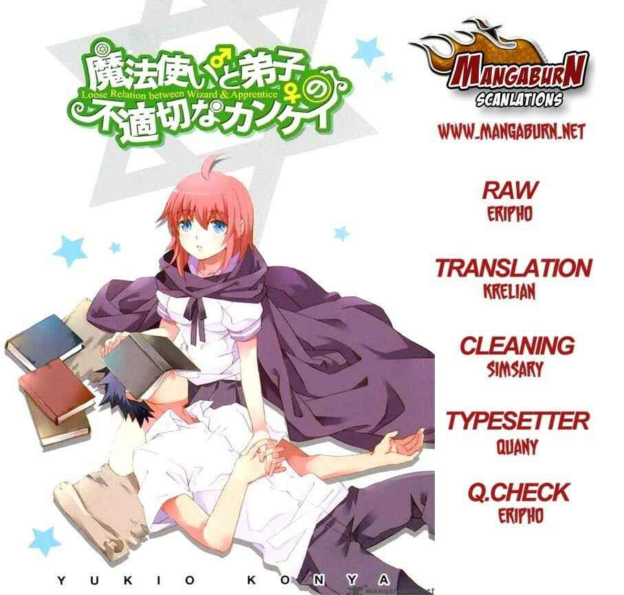 Page 44 Chapter 19 Mahoutsukai (♂) to Deshi (♀) no Futekisetsu na Kankei