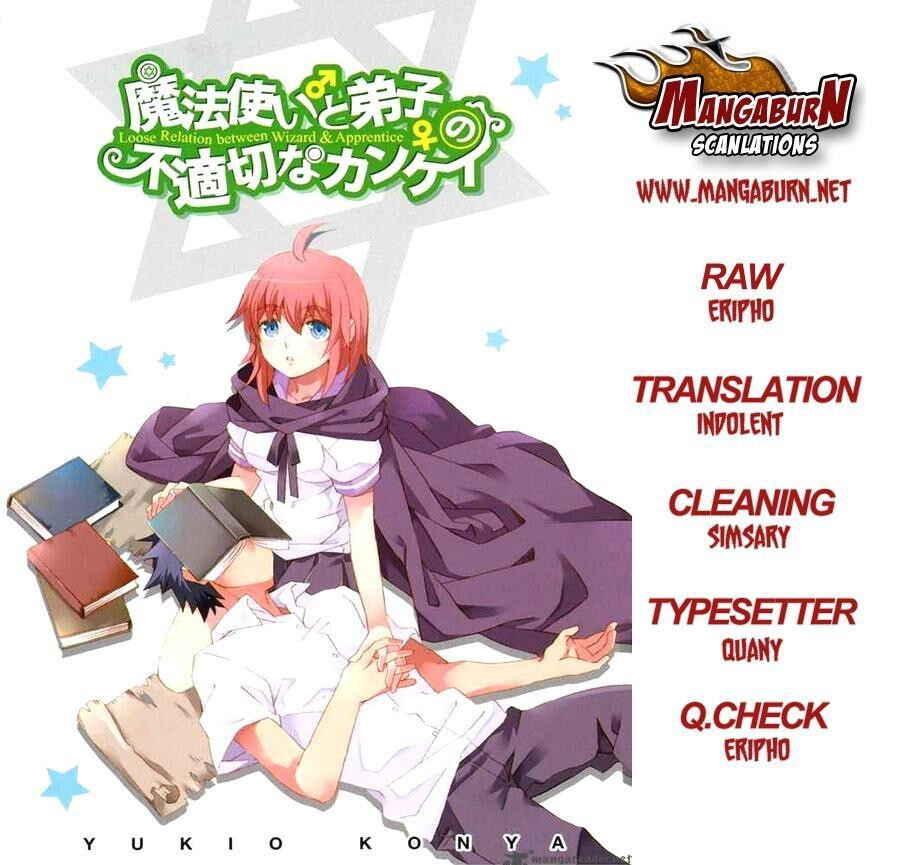 Page 36 Chapter 18 Mahoutsukai (♂) to Deshi (♀) no Futekisetsu na Kankei